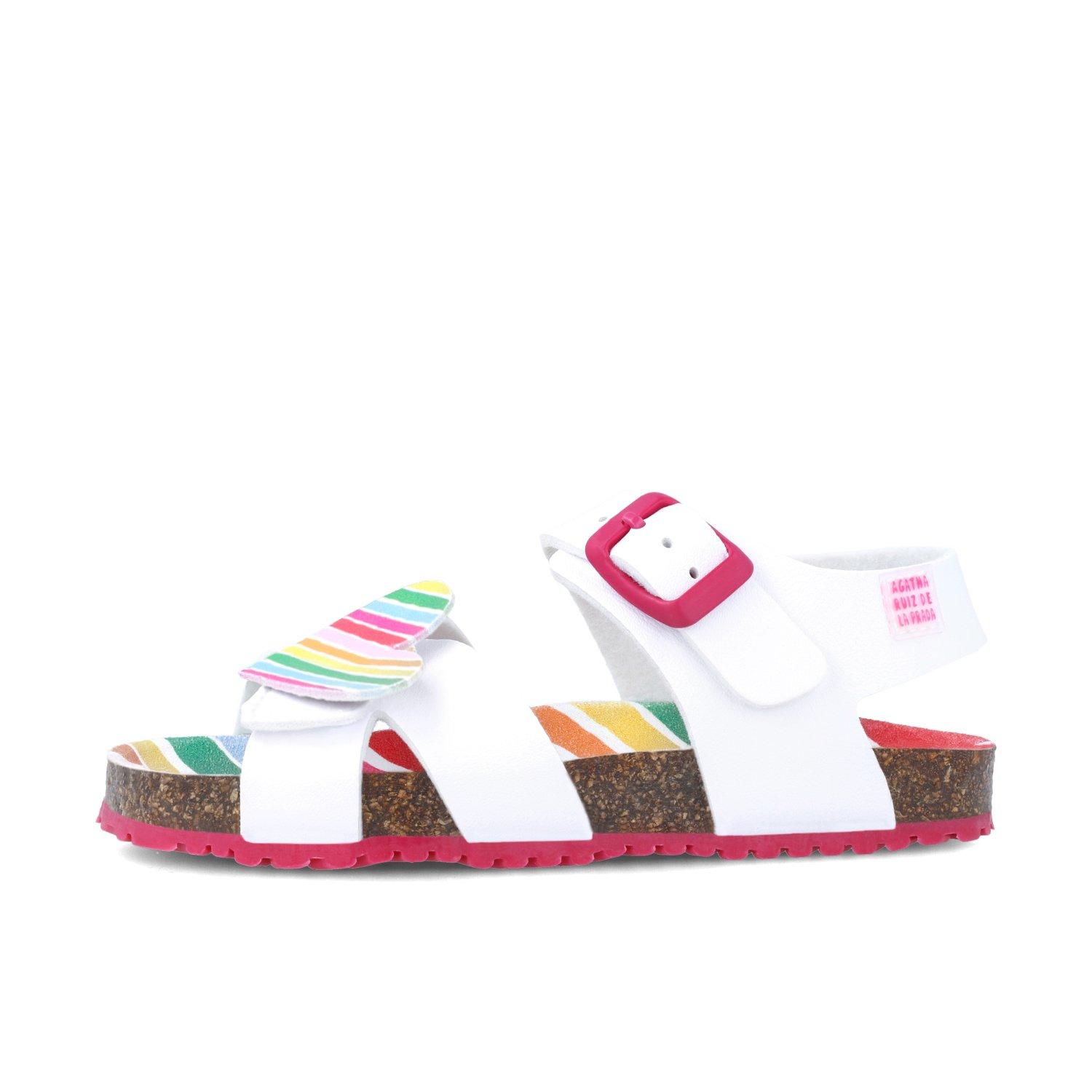 White - Agatha Ruiz De La Prada - Kids' Flat Sandals - 5