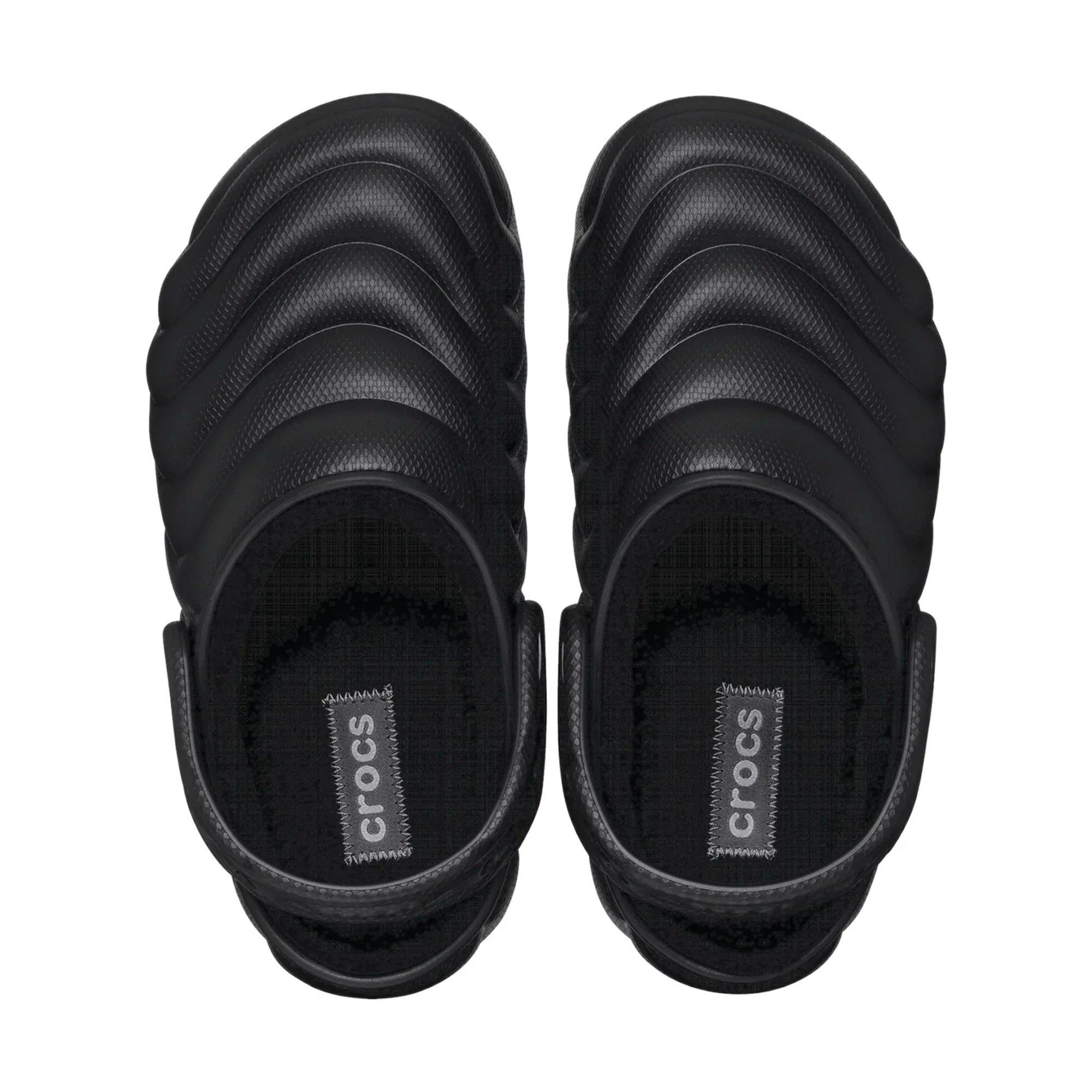 Sort - Crocs - Classic Land Overproof Clogs - 4