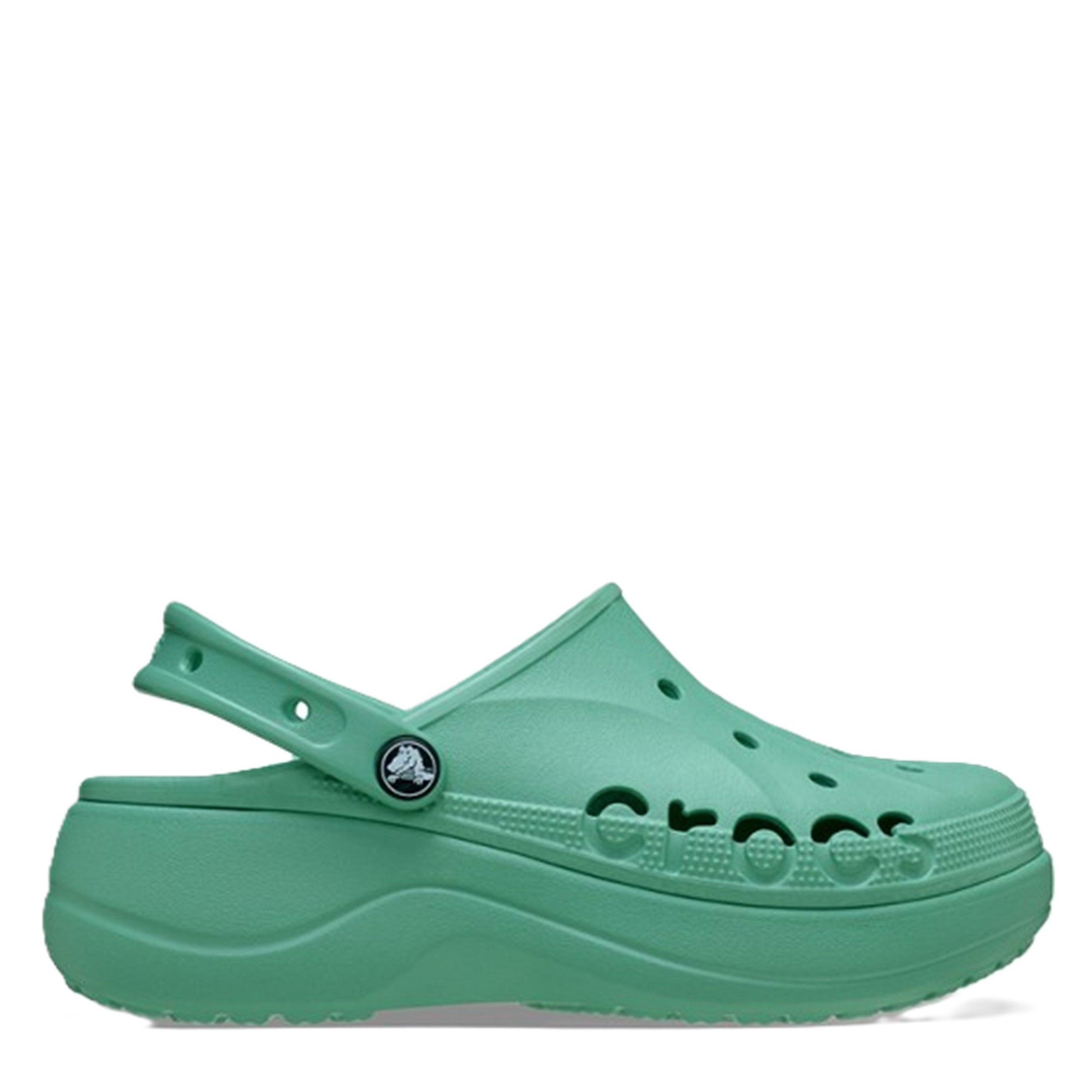 Jade Stone - Crocs - Women's Baya Platform Clogs - 1