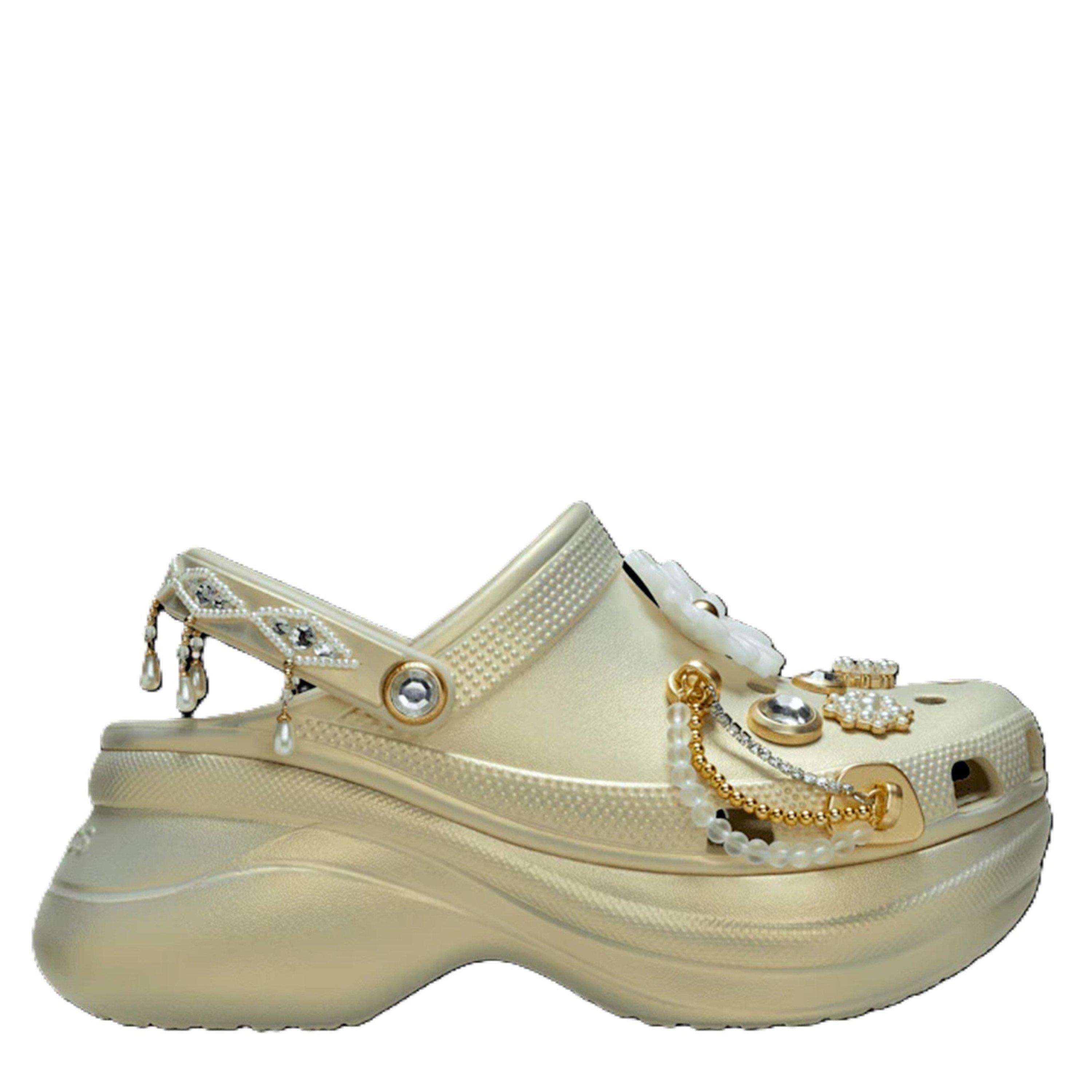 Bone - Crocs - Women's Bedazzled Clogs - 1