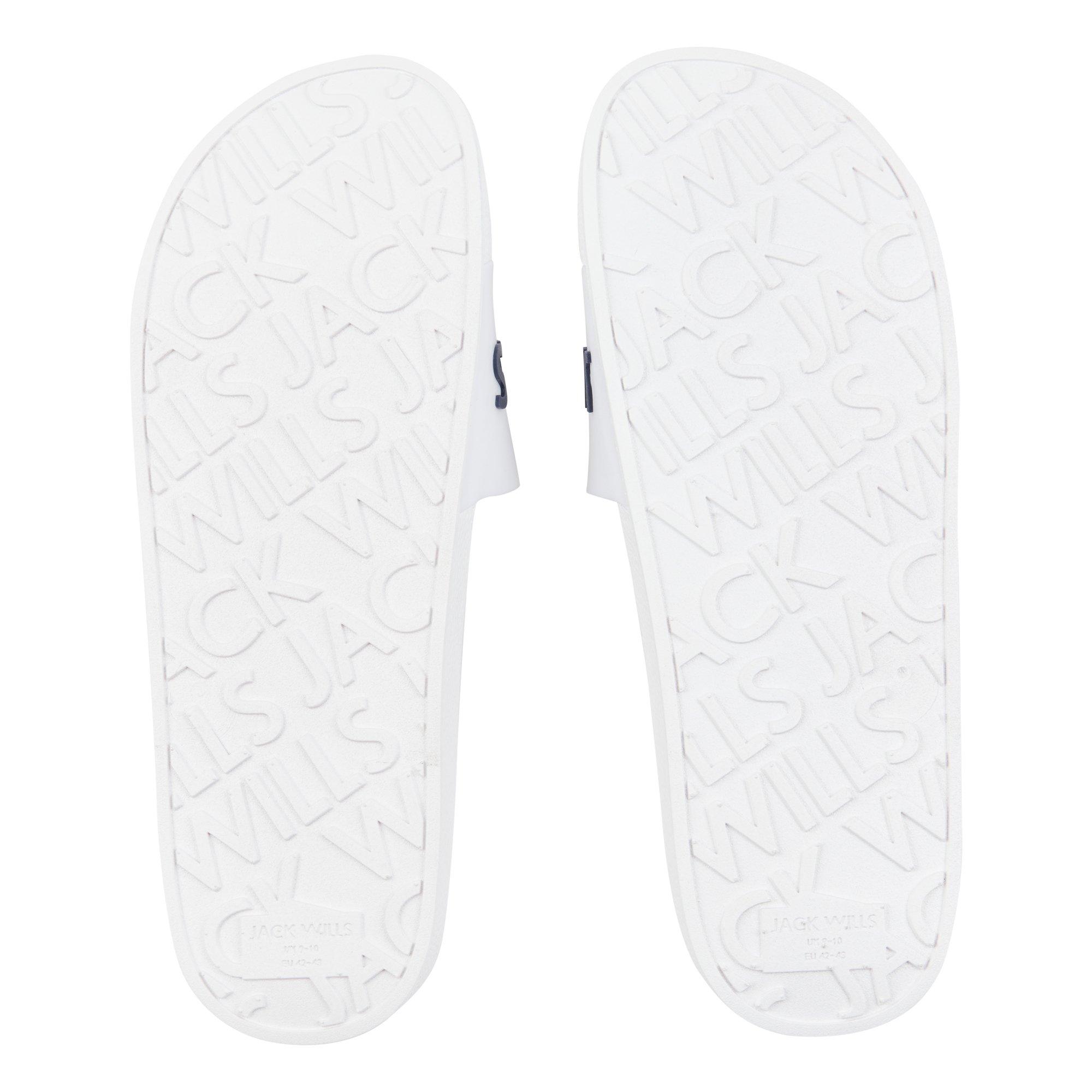 Bright White - Jack Wills - Men's Pool Sliders - 2