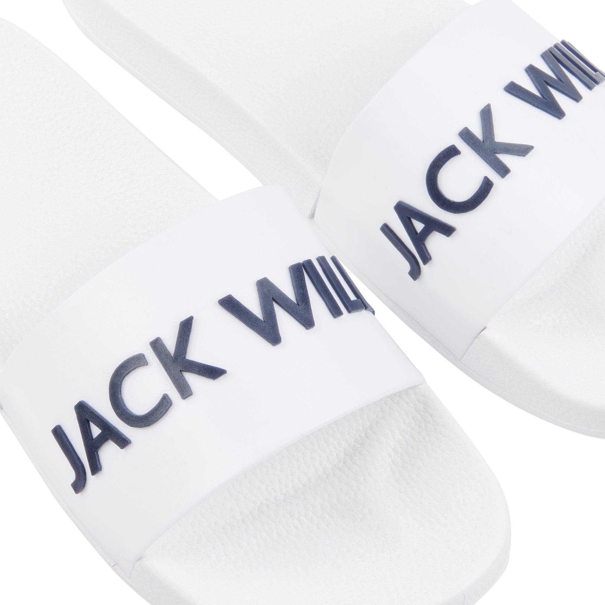 Bright White - Jack Wills - Men's Pool Sliders - 3