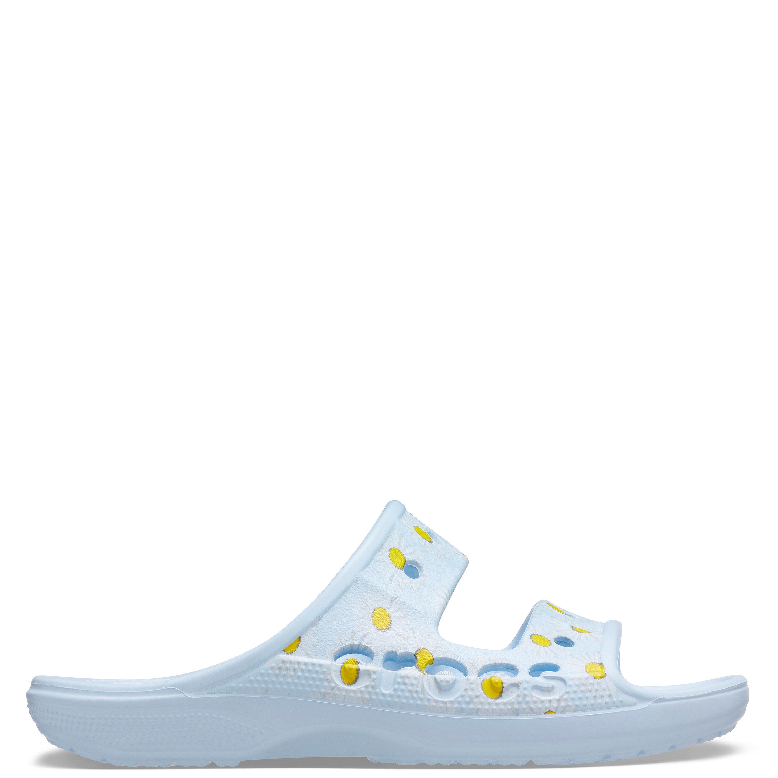 Mineral Blue - Crocs - Women's Baya Flat Sandals