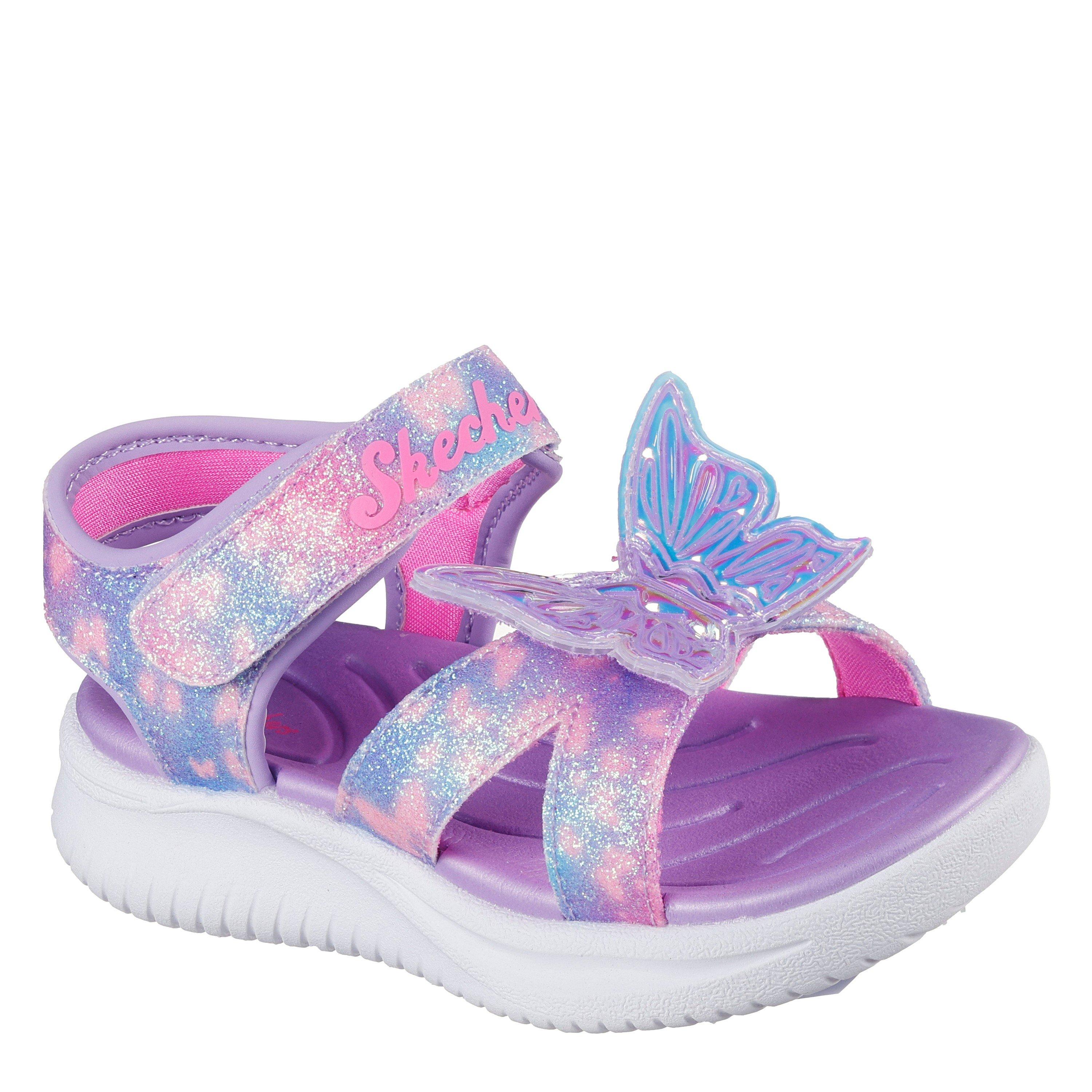 Lavender - Skechers - Kids' Sports Sandals - 3