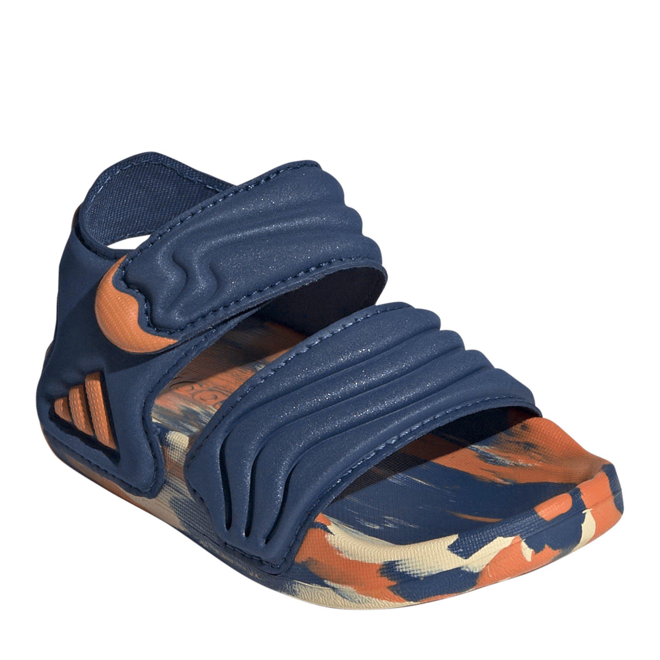 Petrol/Orange - adidas - Kids' Sports Sandals - 3