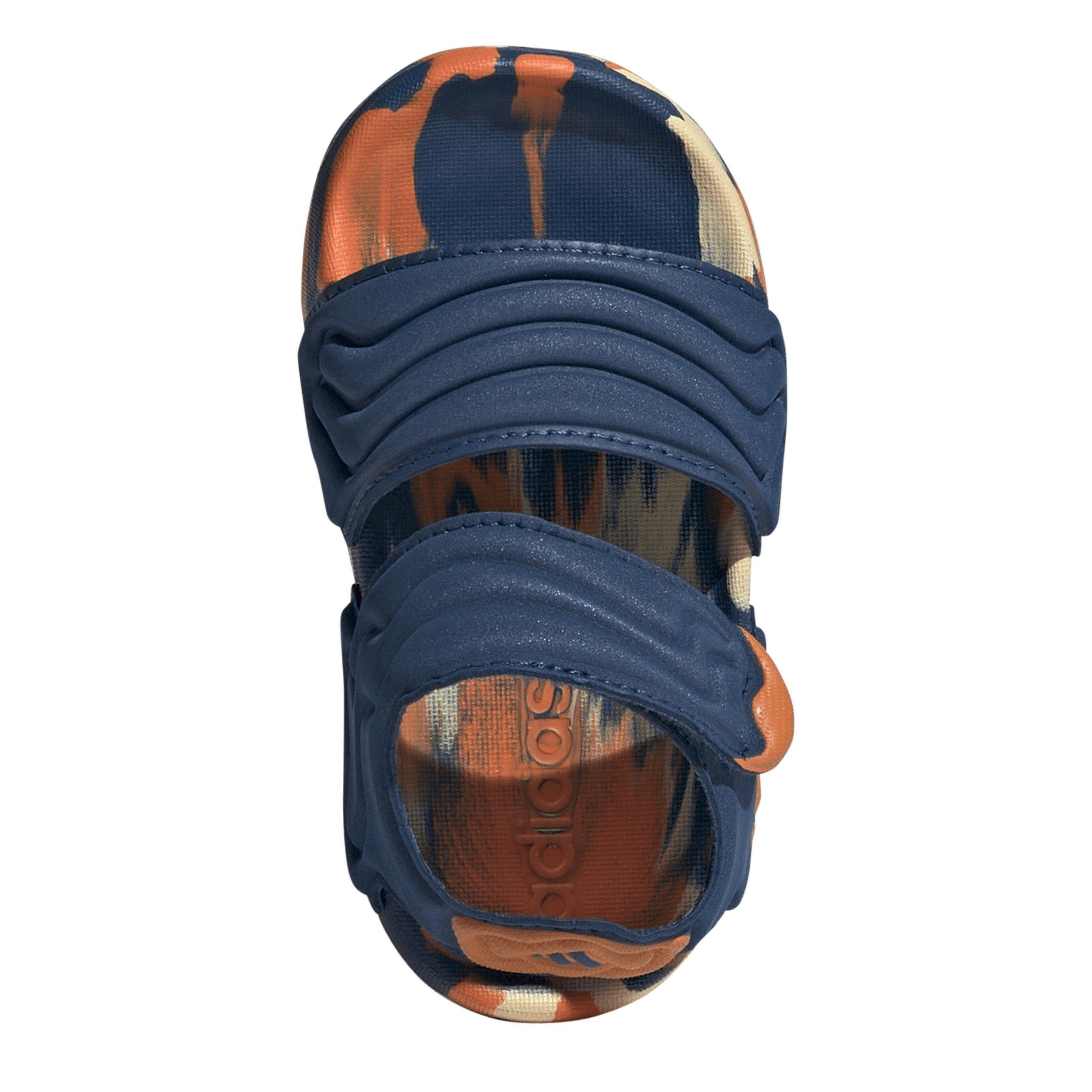Petrol/Orange - adidas - Kids' Sports Sandals - 5