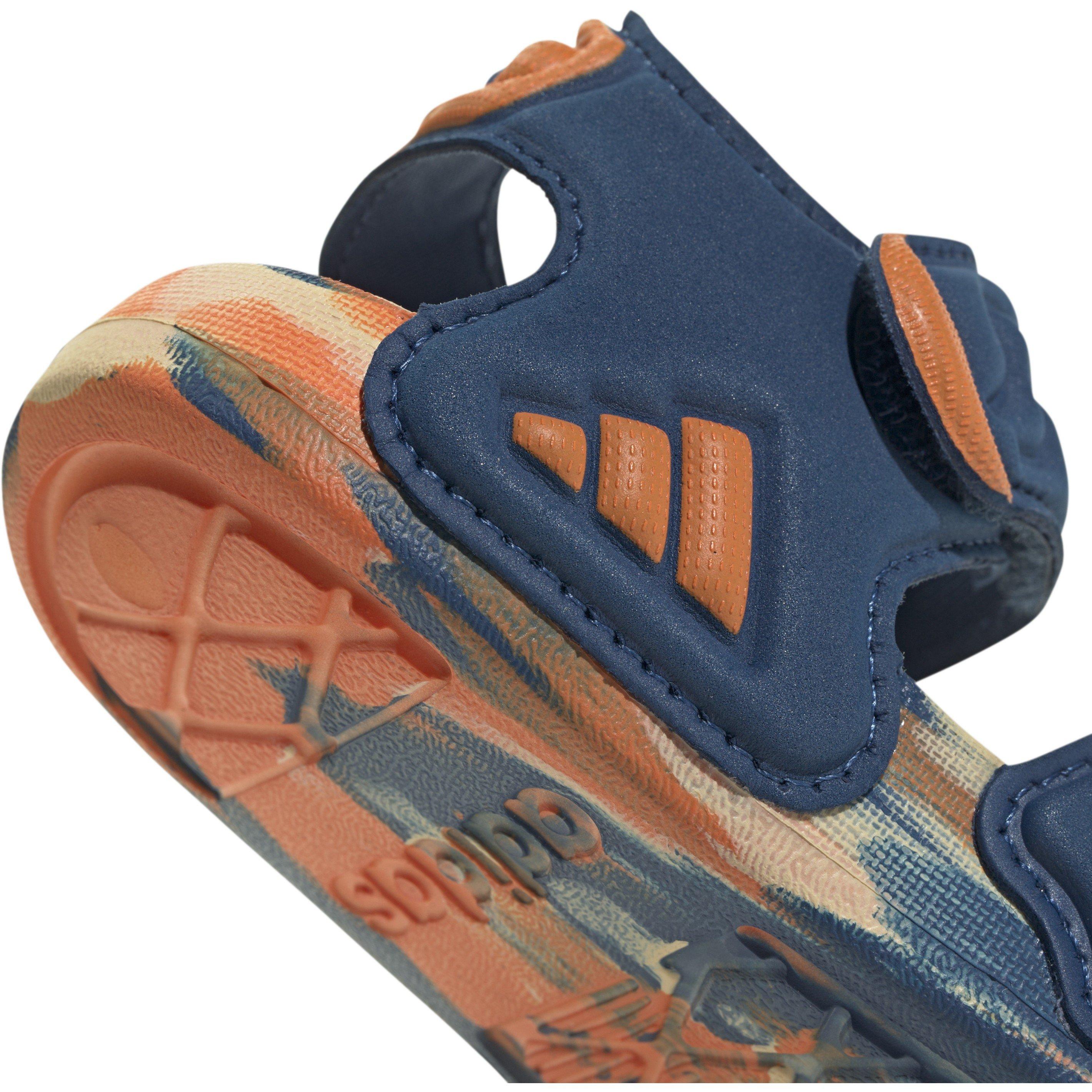 Petrol/Orange - adidas - Kids' Sports Sandals - 7