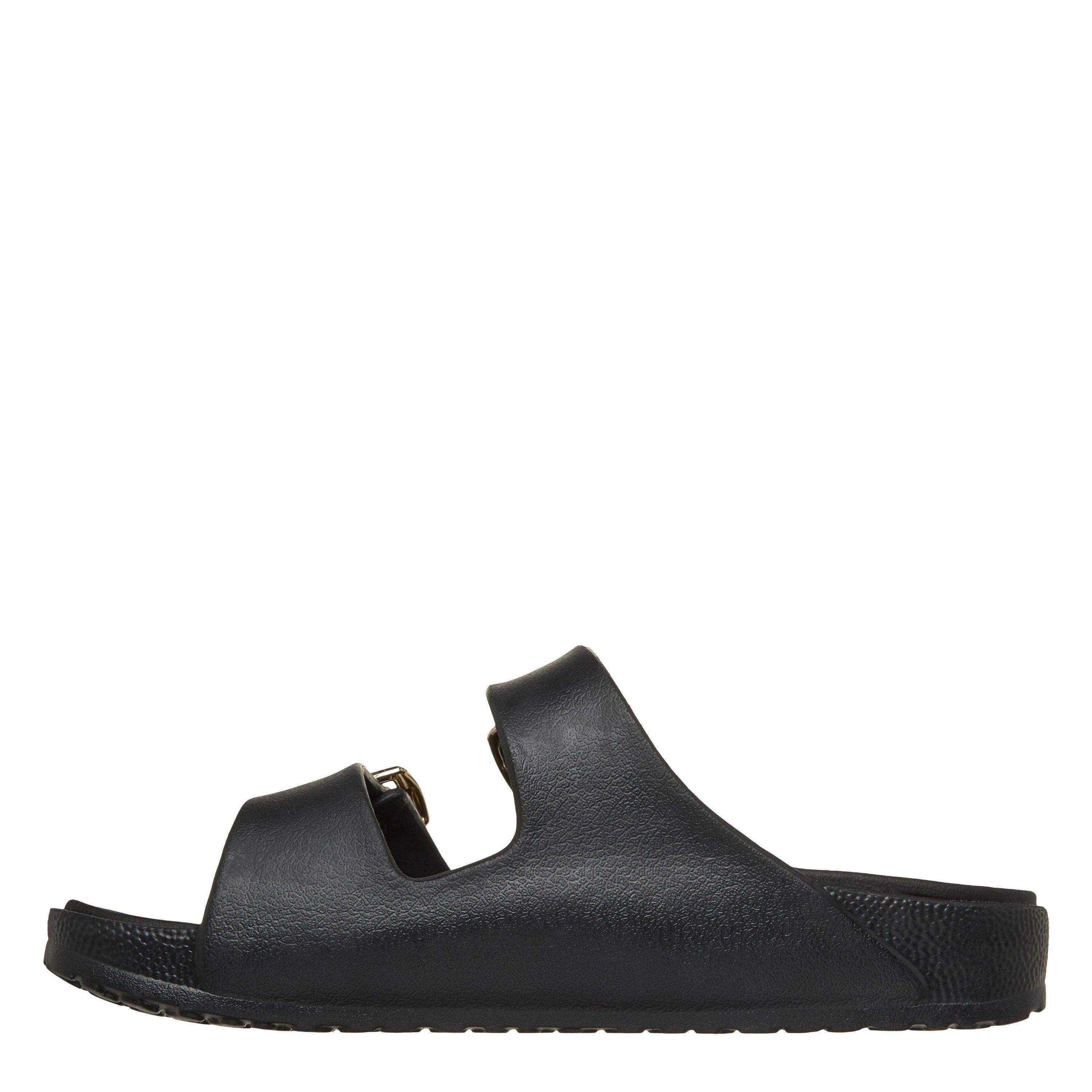 Crna - Skechers - Womens Flat Sandals - 2