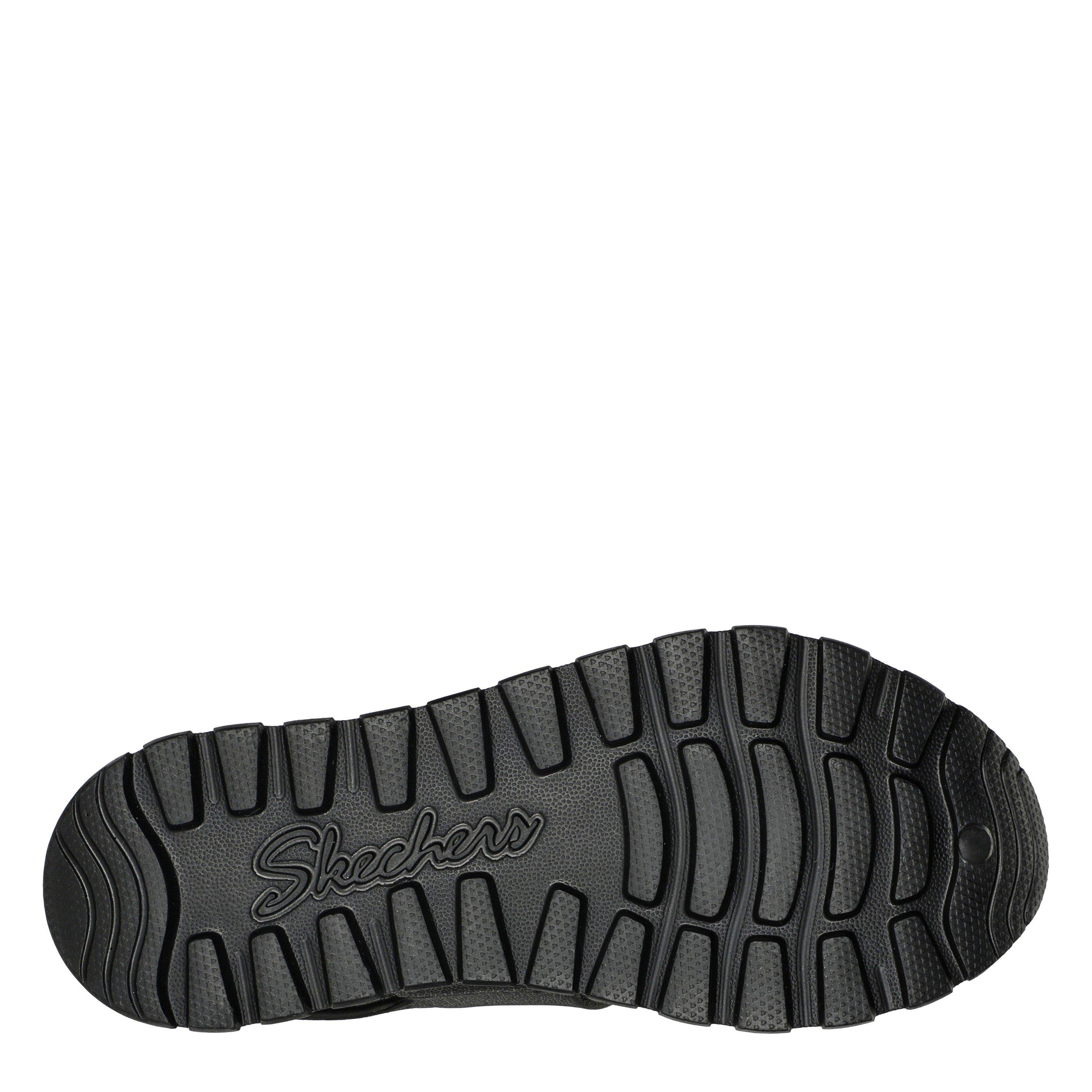 Black - Skechers - Arch Fit Footsteps Flat Sandals Womens - 6