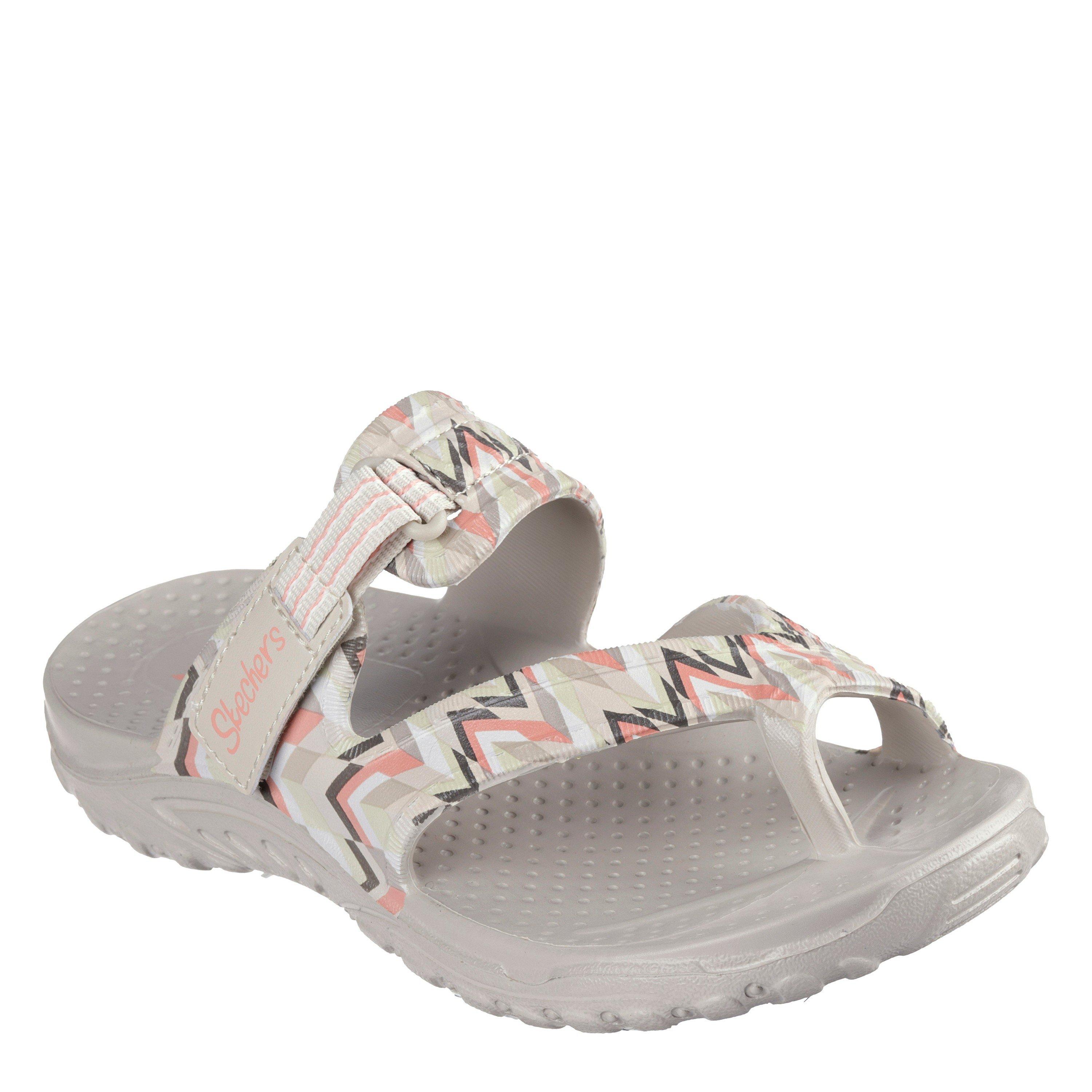 Multi - Skechers - Women's Reggae Flat Sandals - 3