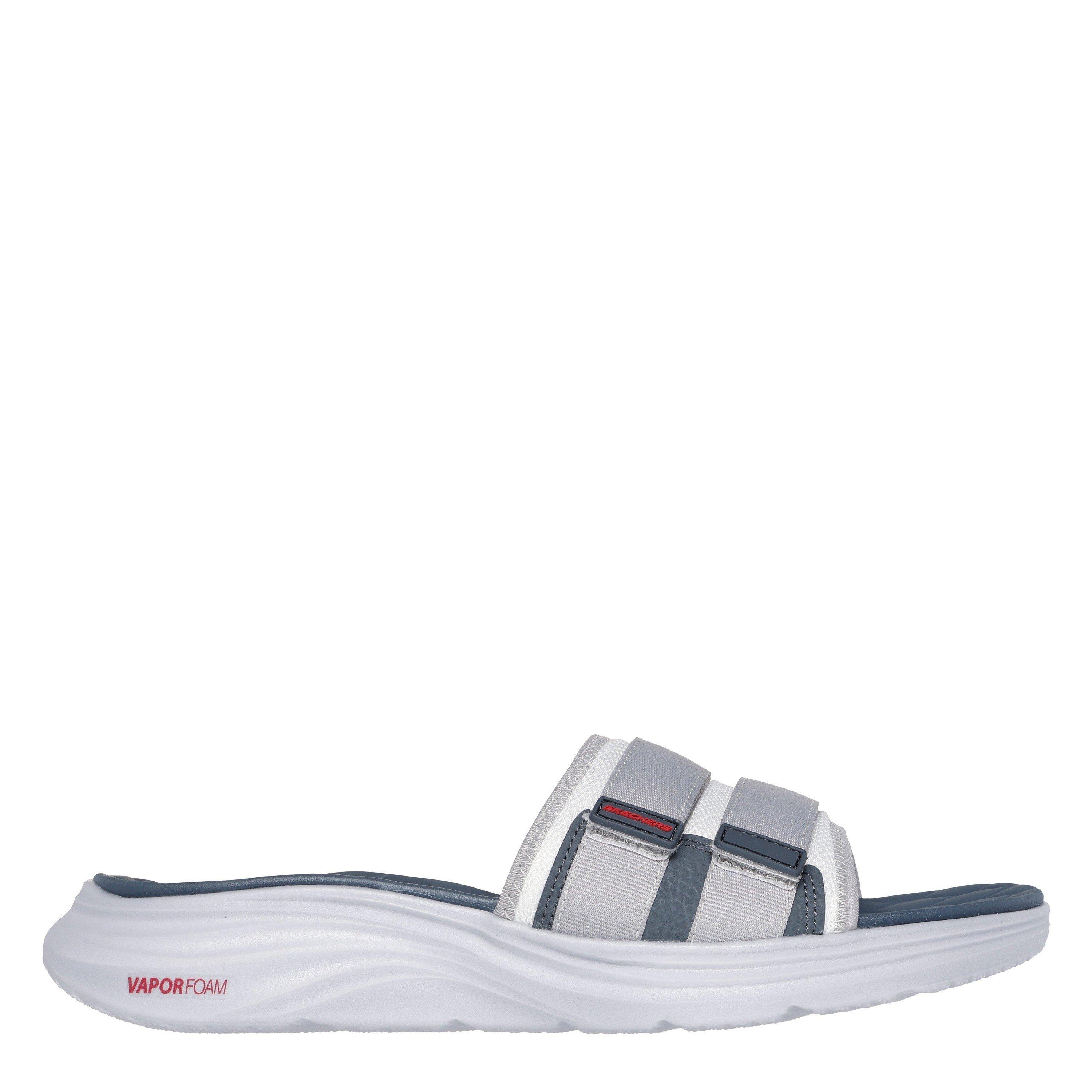 Skechers Men's Vf Foam Sports Sandals - Grey/Charcoal - 6 (39.5)