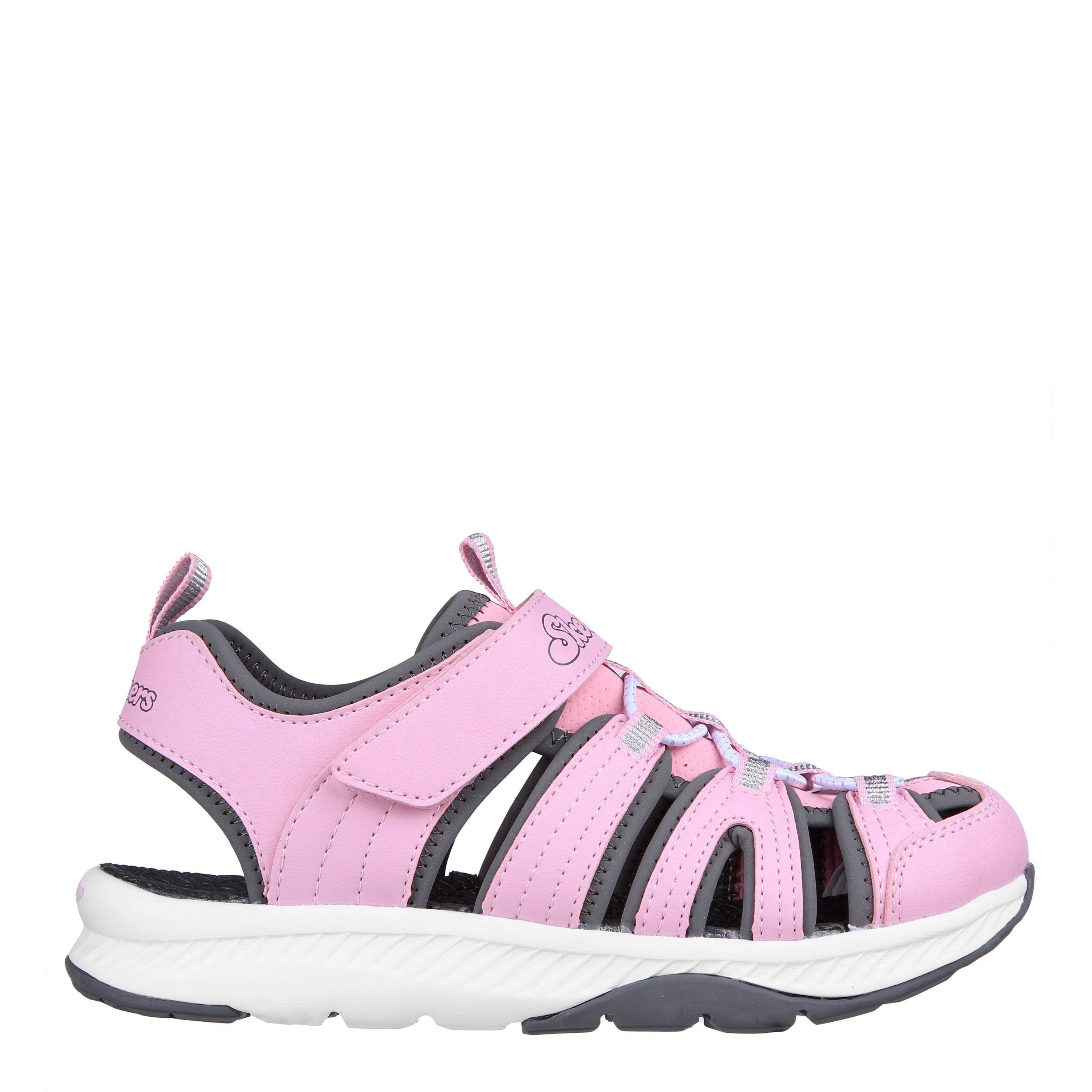Skechers  Kids ' Sports Sandals - Pink/Grey - C10 (27.5)