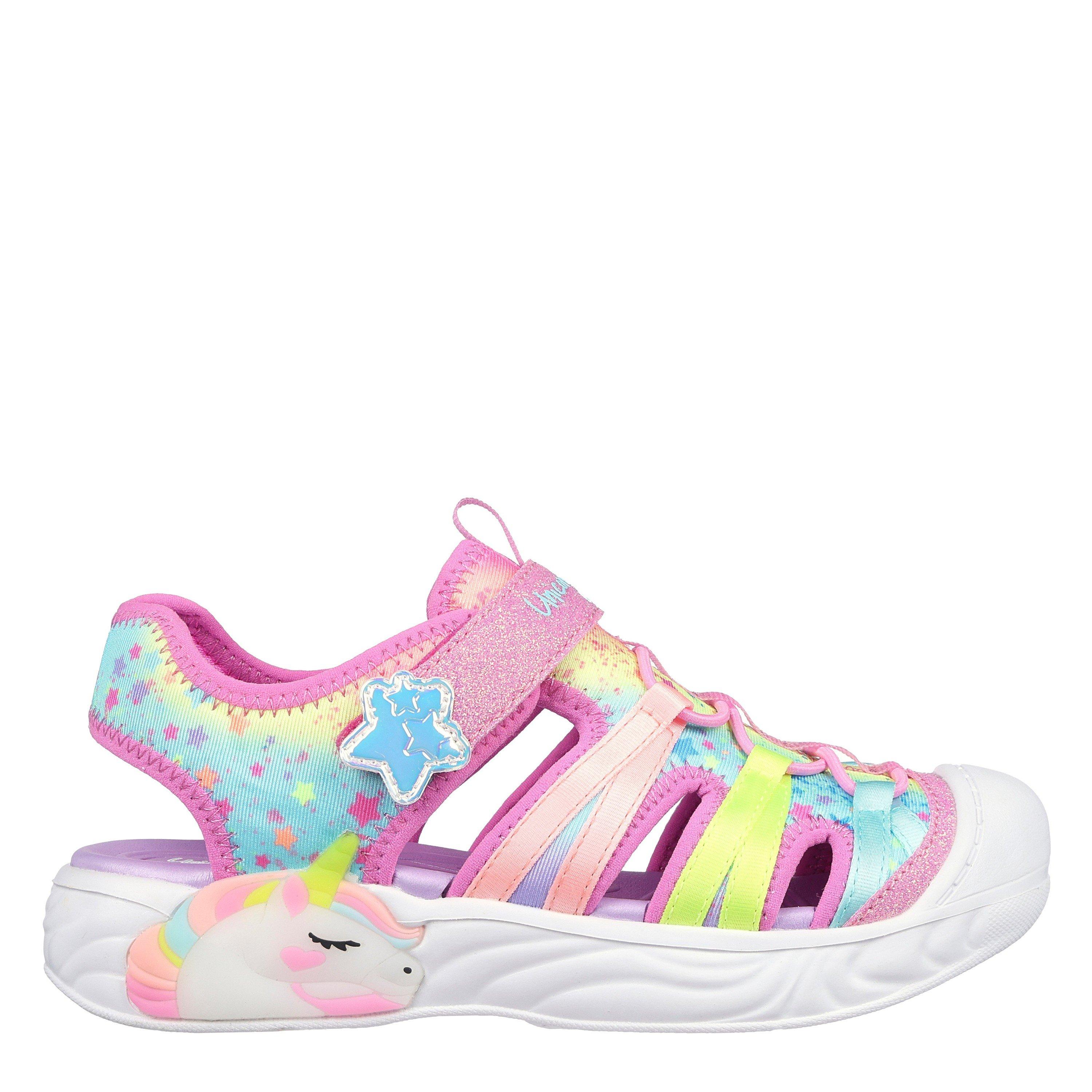 Skechers  Kids Kids' Flat Sandals - Pink/ - 2 (35)