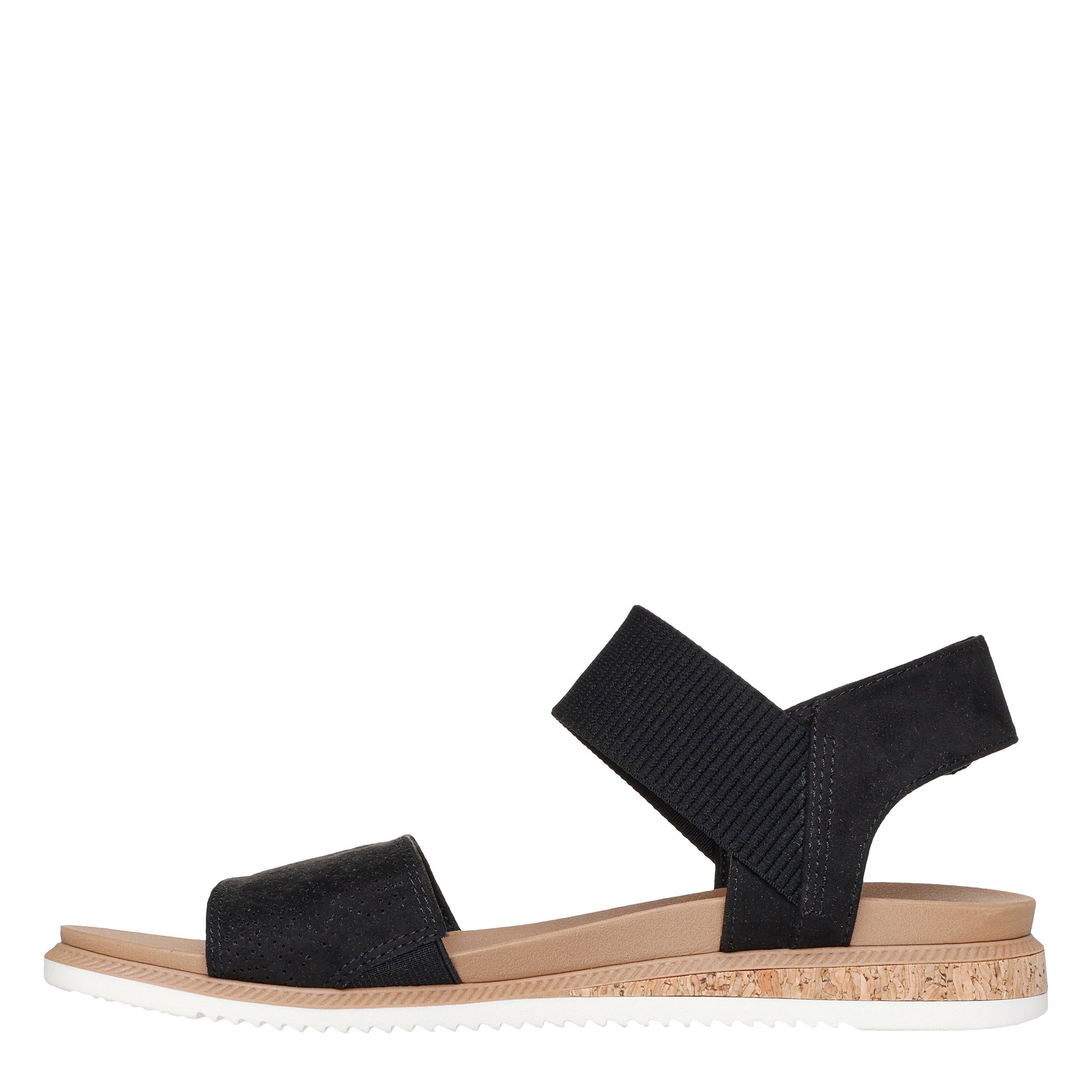 Black - Skechers - Women's Flat Sandals - 2