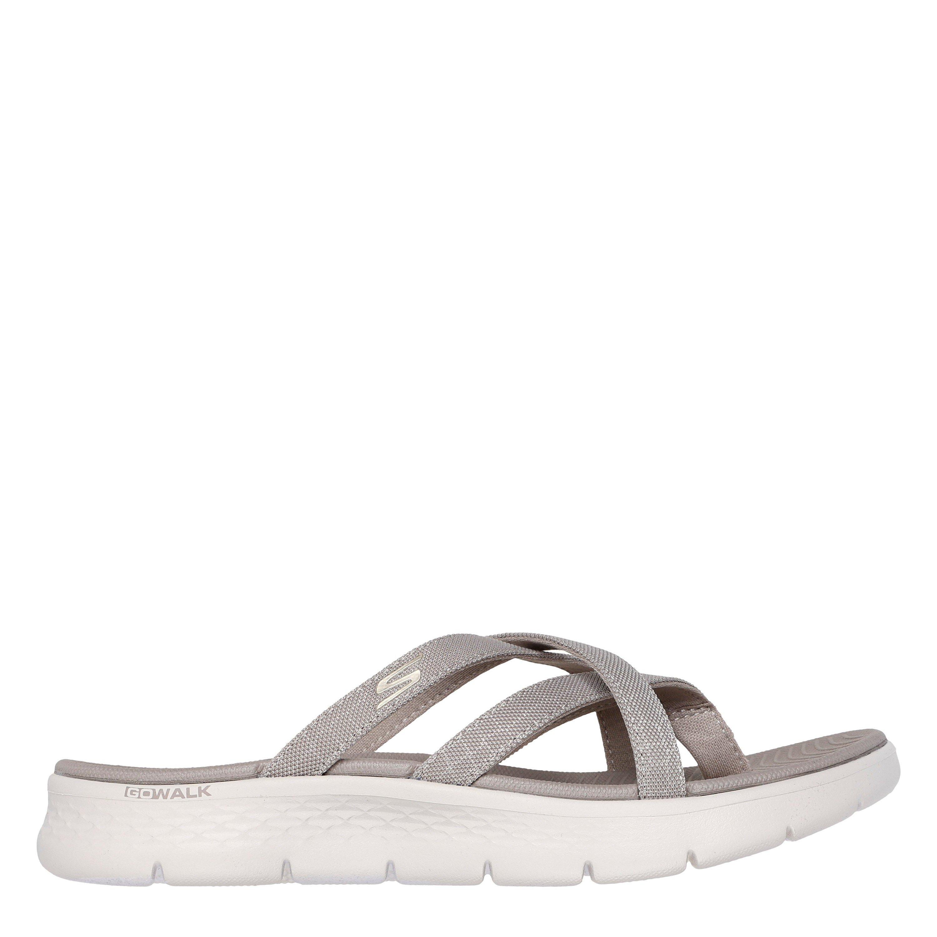Skechers Women's Flat Sandals - Taupe - 7 (40)