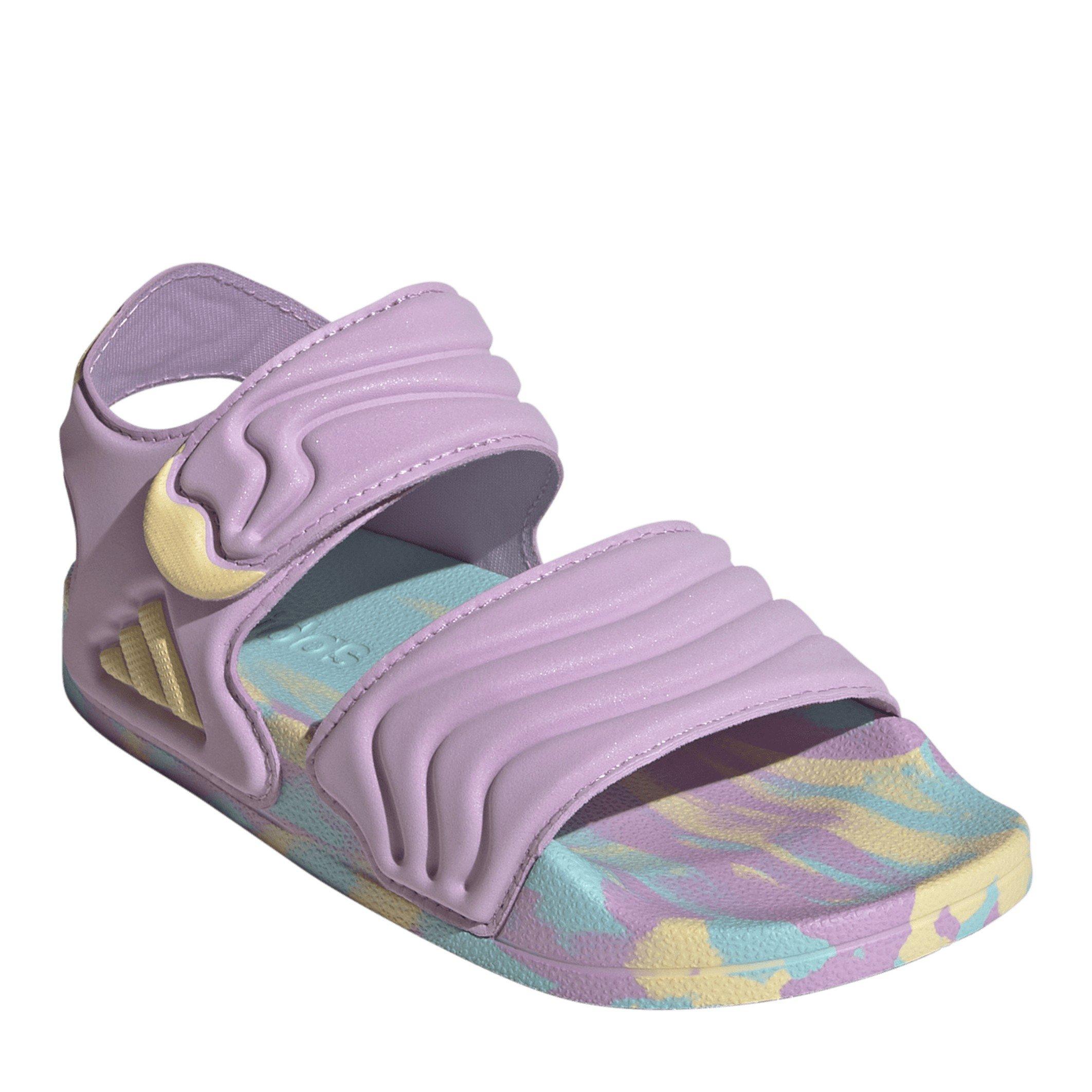 Lilac/Orge/Aqua - adidas - Kids' Sports Sandals - 3