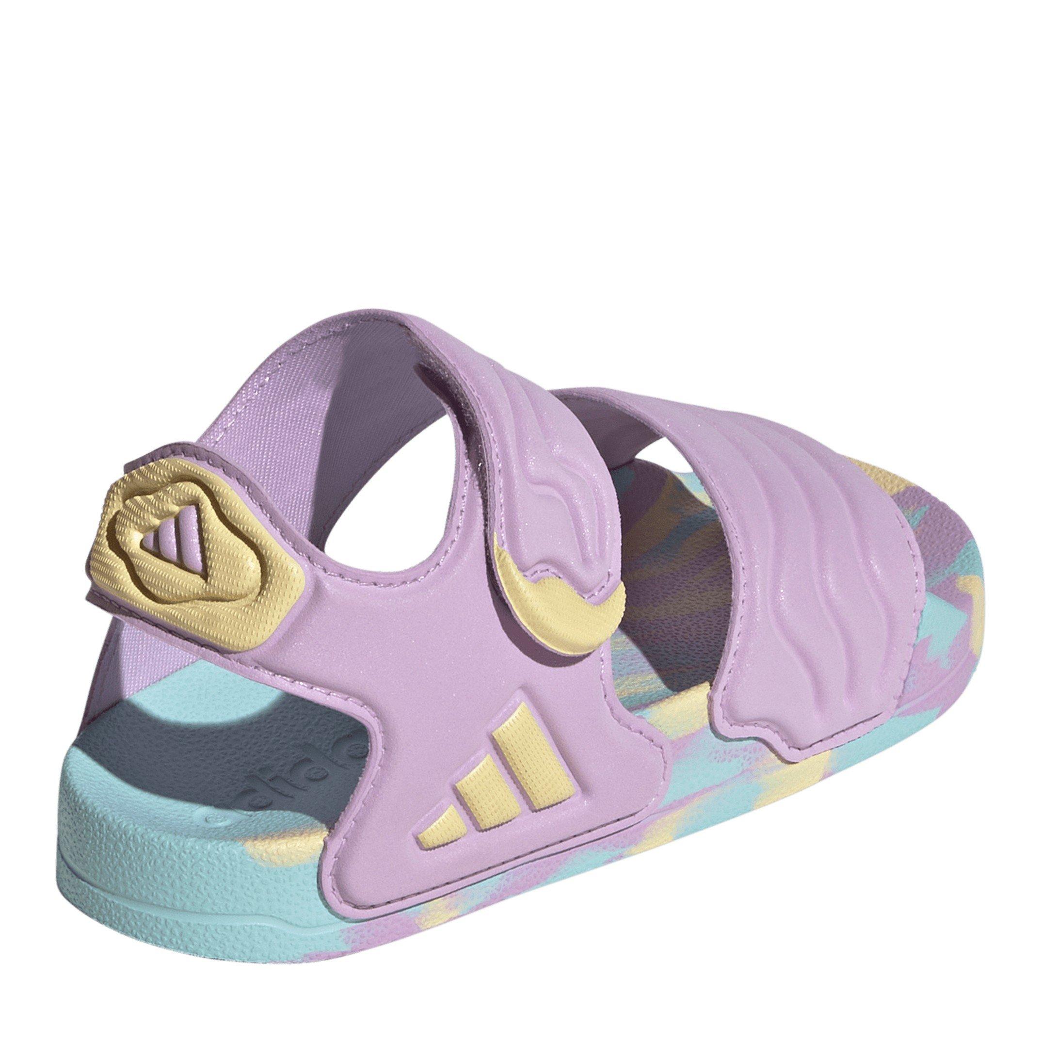 Lilac/Orge/Aqua - adidas - Kids' Sports Sandals - 4