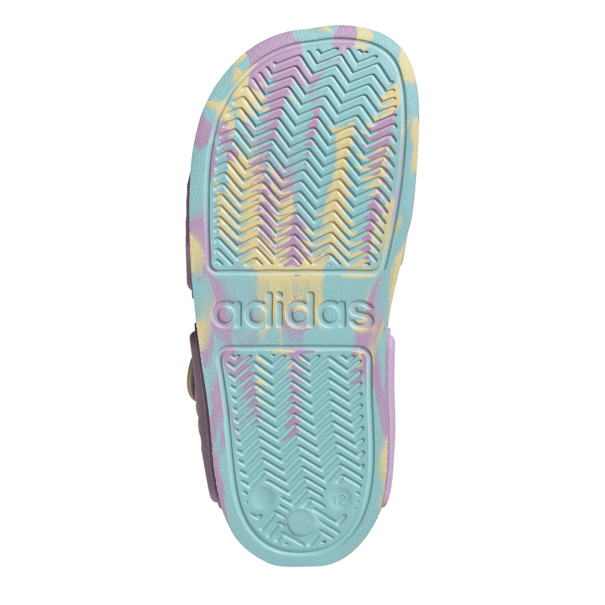 Lilac/Orge/Aqua - adidas - Kids' Sports Sandals - 6