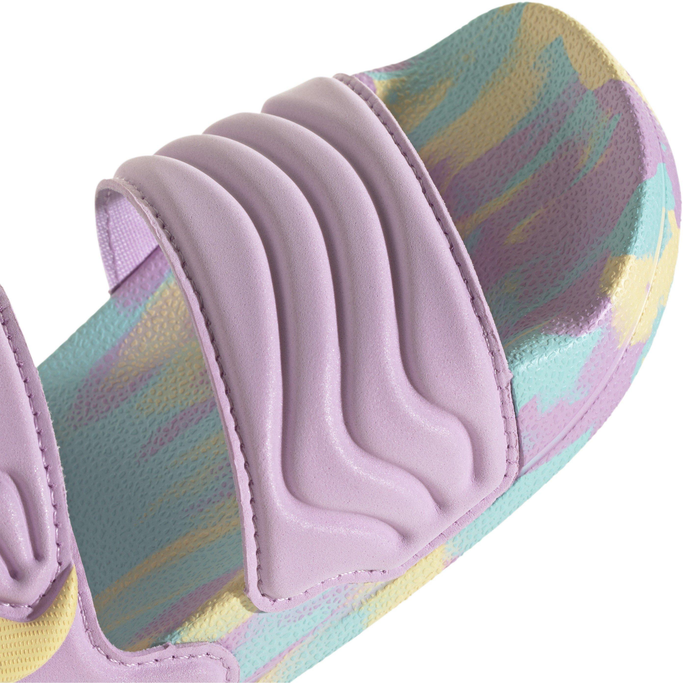 Lilac/Orge/Aqua - adidas - Kids' Sports Sandals - 8