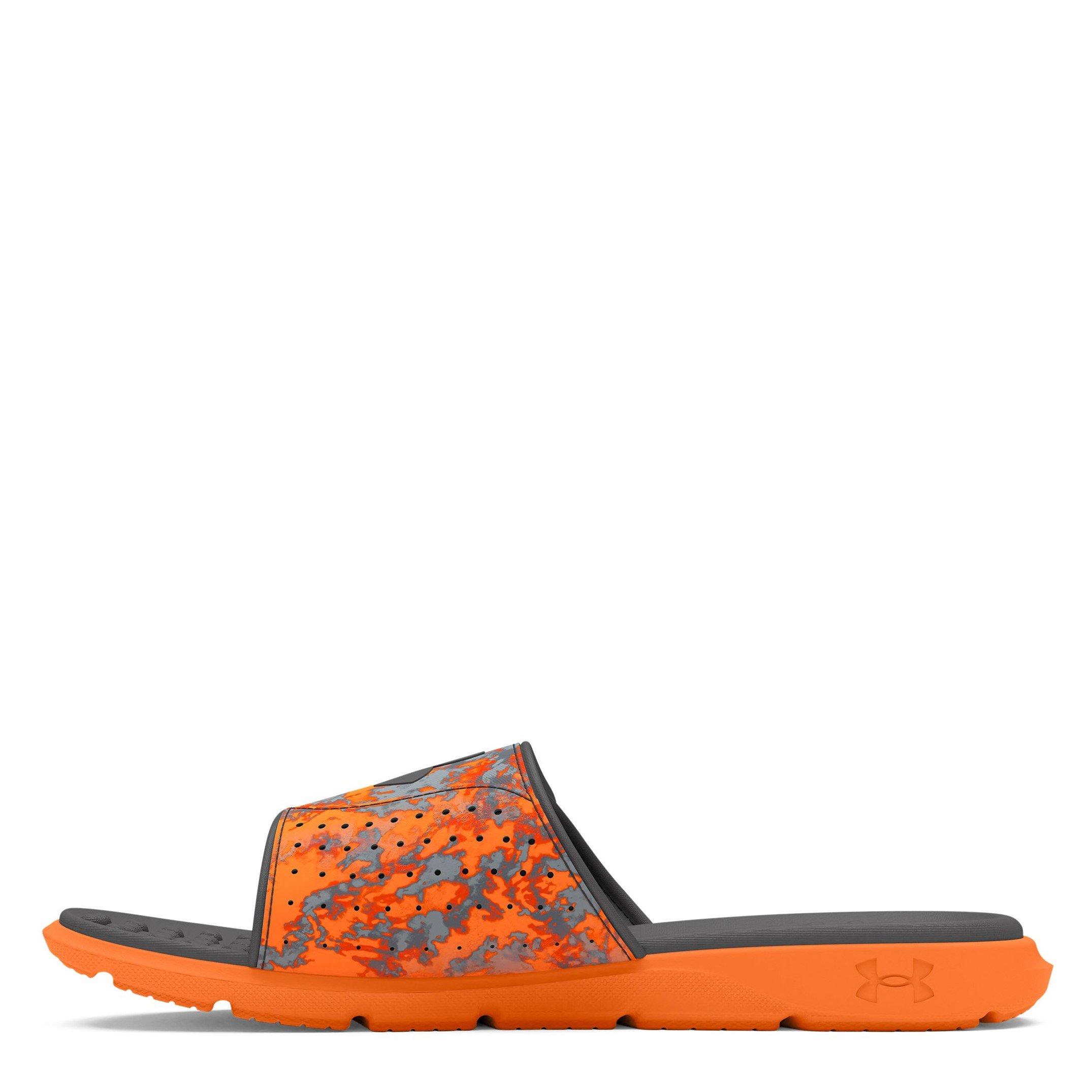 Orange - Under Armour - Ua M Ignite Pro Grh Strp Sl Sliders Mens - 2