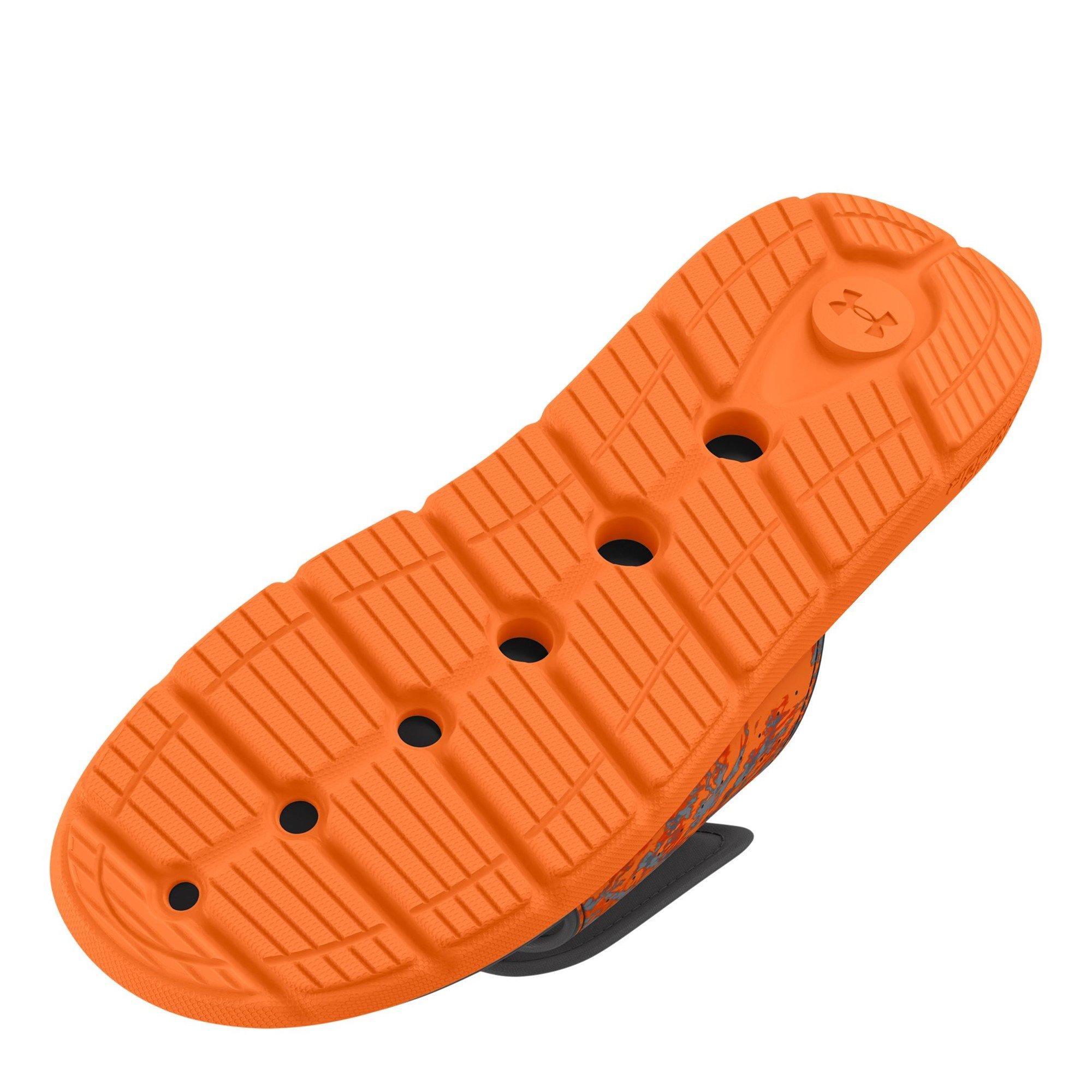 Orange - Under Armour - Ua M Ignite Pro Grh Strp Sl Sliders Mens - 3