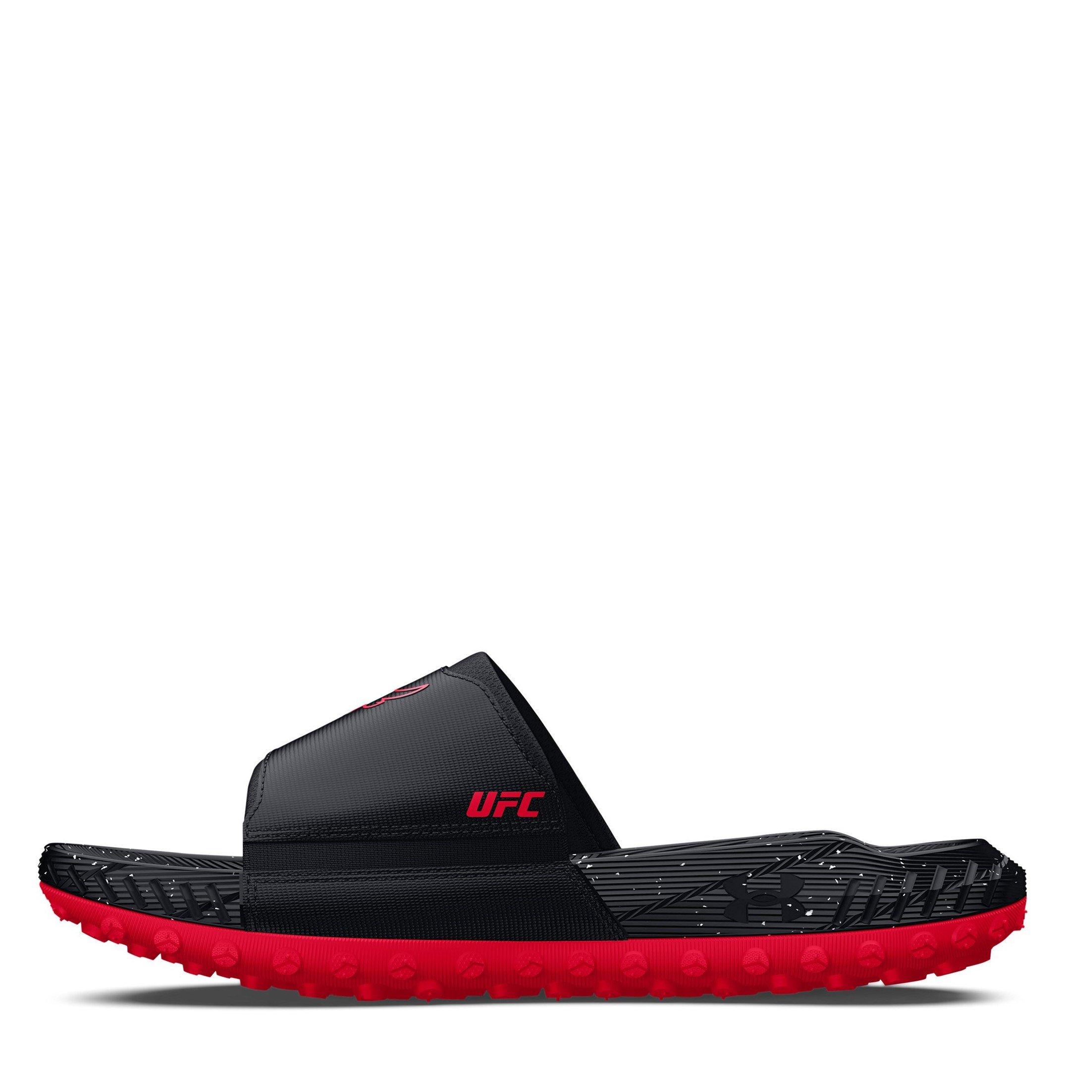 Black - Under Armour - UA Rock 3 UFC Slide Sn99 - 2