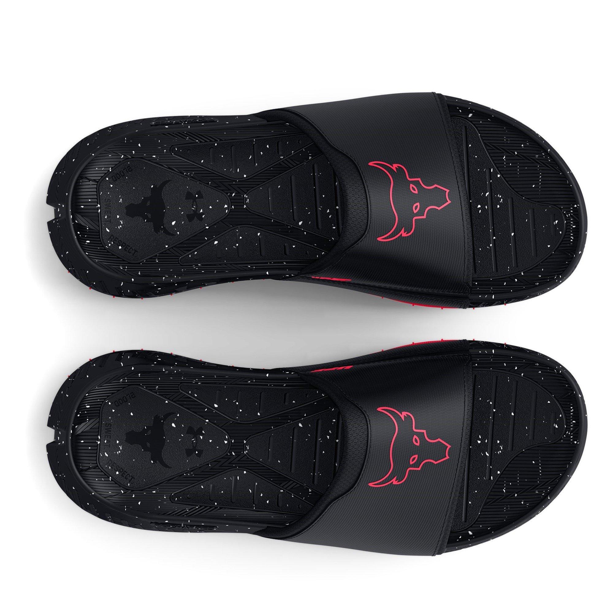 Black - Under Armour - UA Rock 3 UFC Slide Sn99 - 4