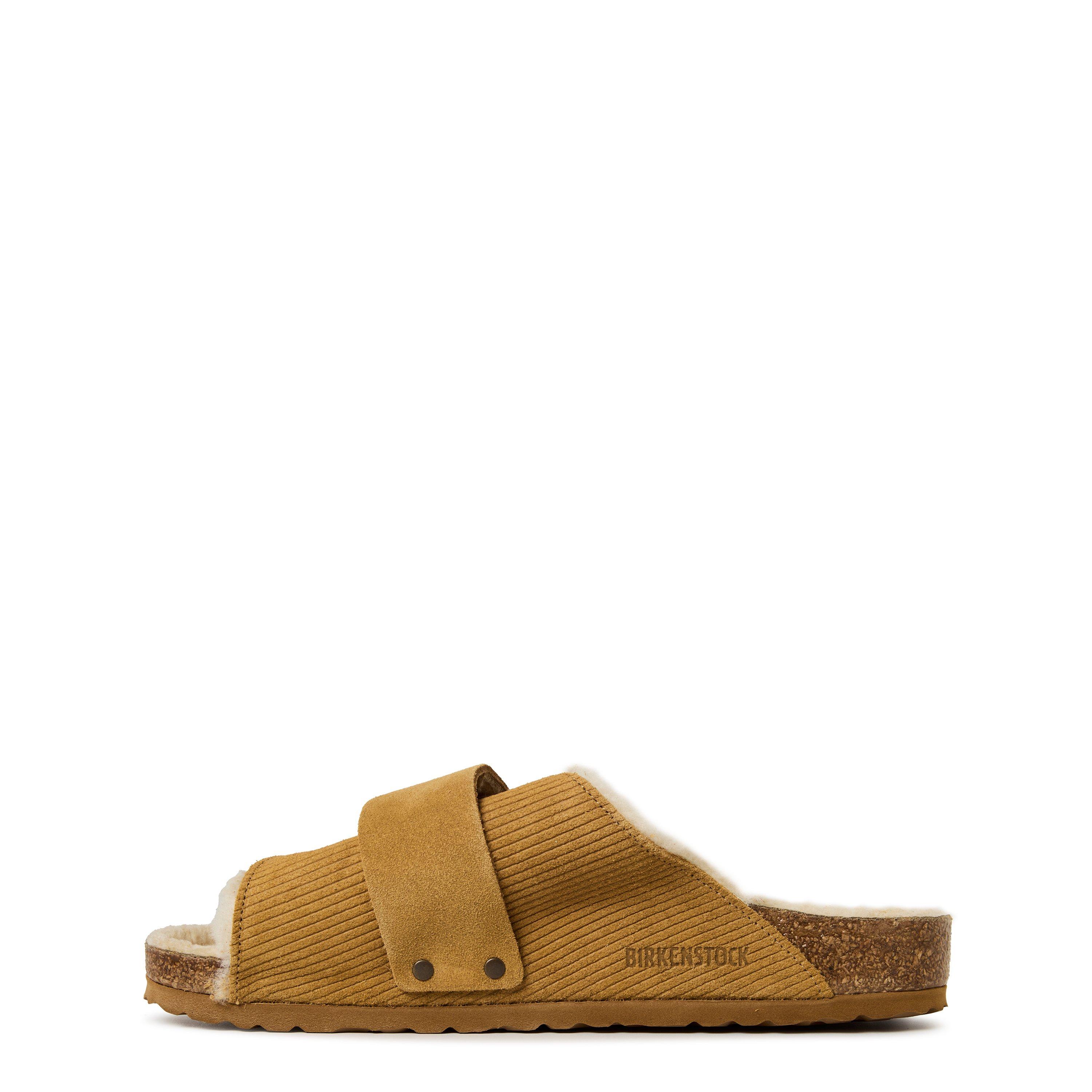 Cork Brown - Birkenstock - Men's Kyoto Corduroy Flat Sandals - 2