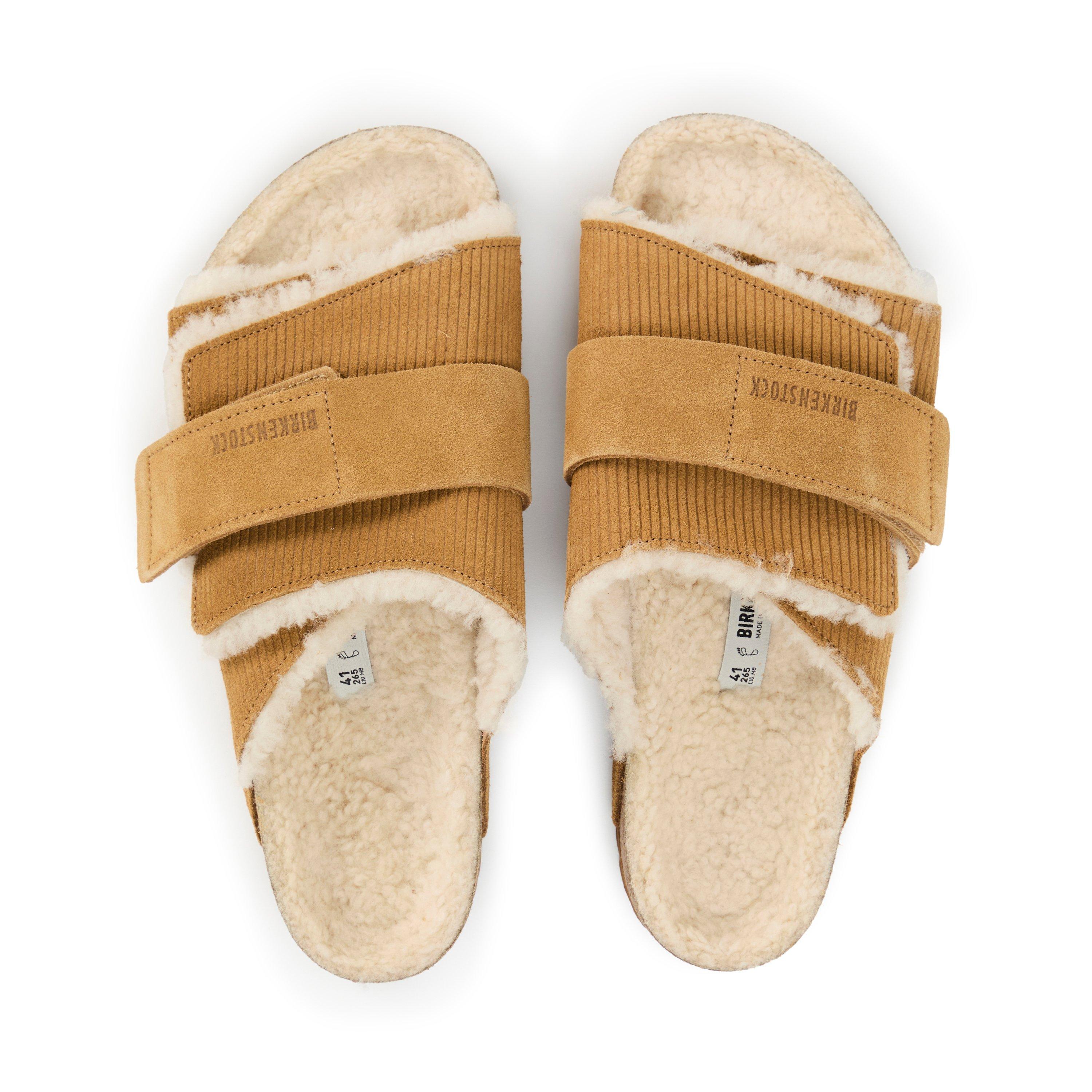 Cork Brown - Birkenstock - Men's Kyoto Corduroy Flat Sandals - 5