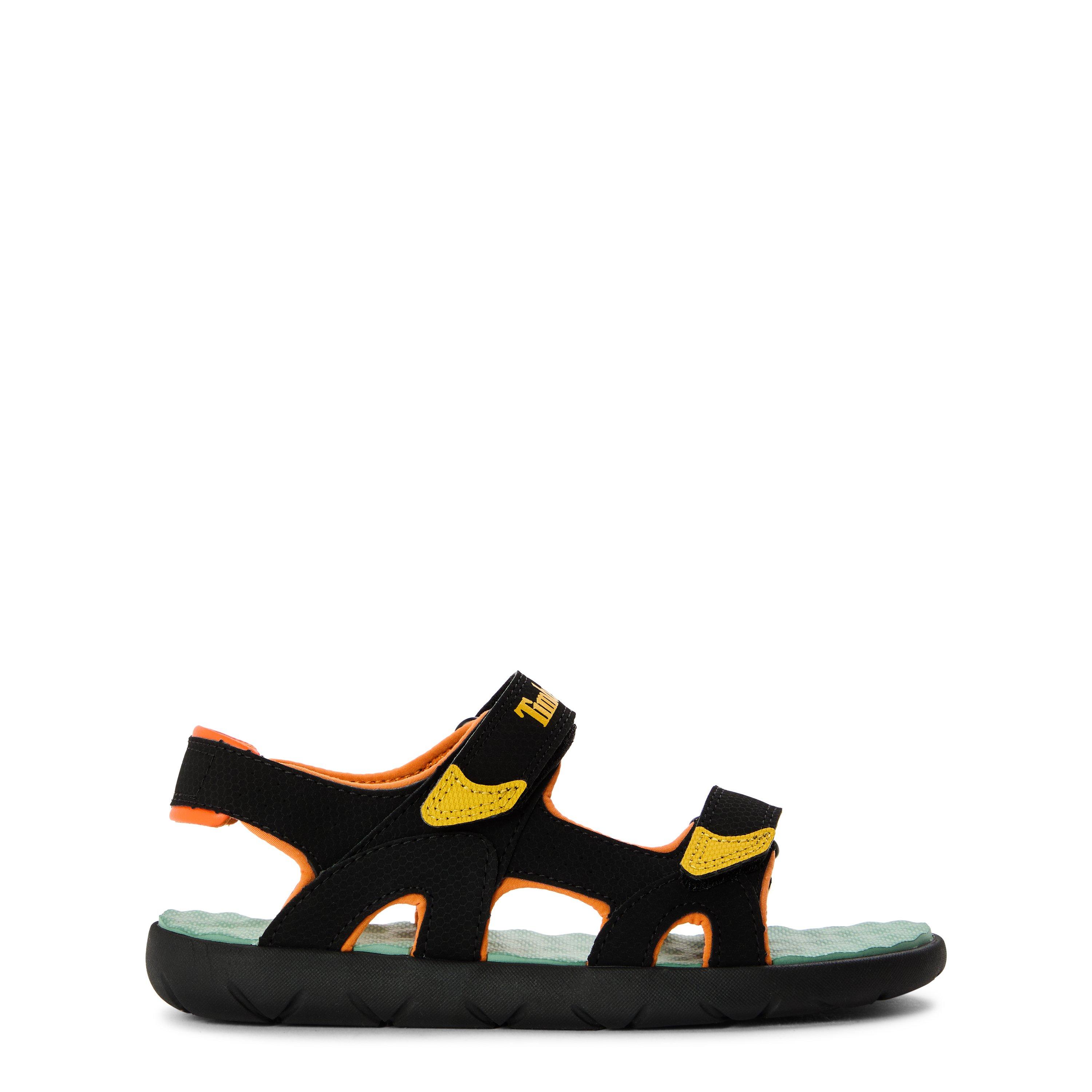 Black/Yellow - Timberland - Timberland Perkins Row Backstrap Sandal Black - 1