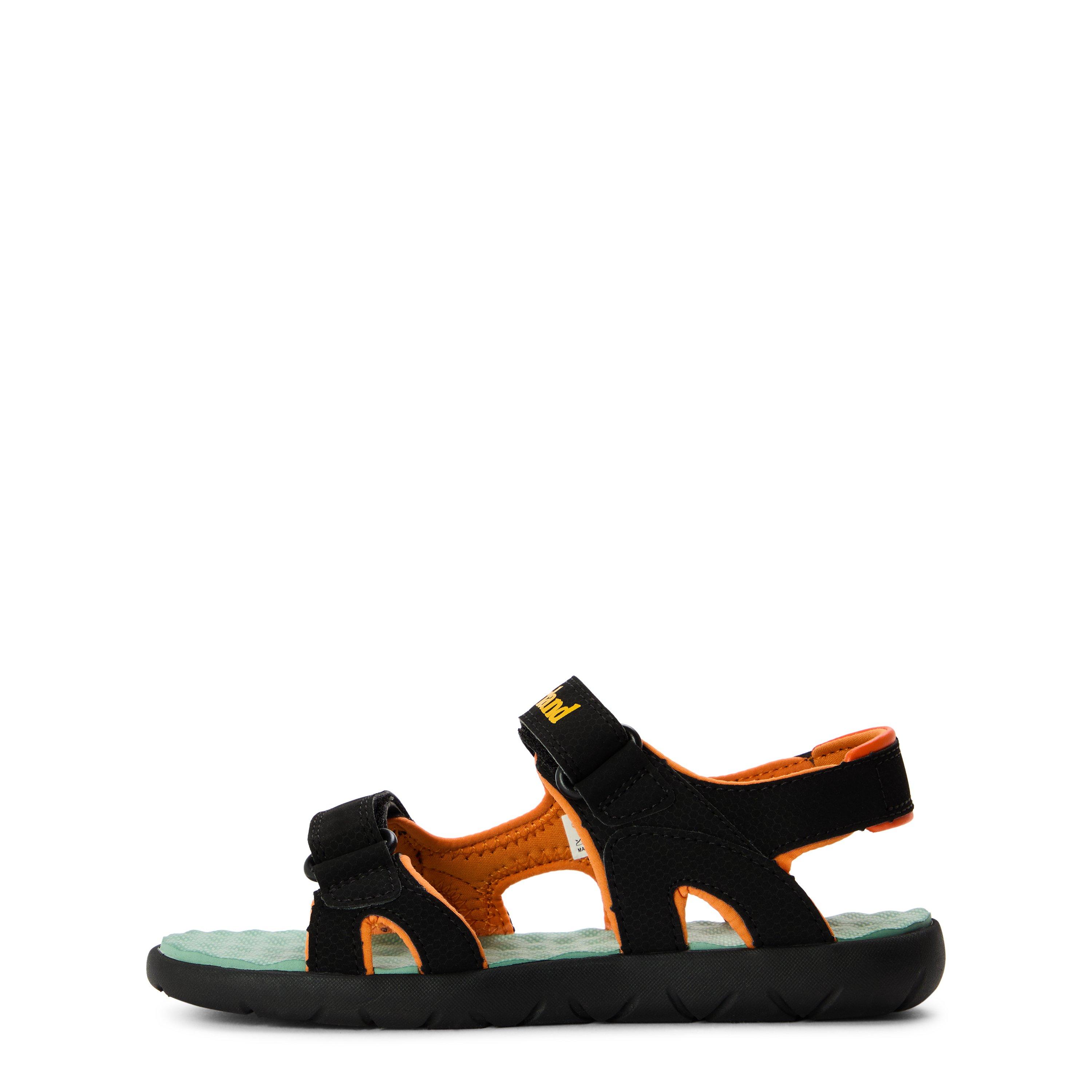 Black/Yellow - Timberland - Timberland Perkins Row Backstrap Sandal Black - 2