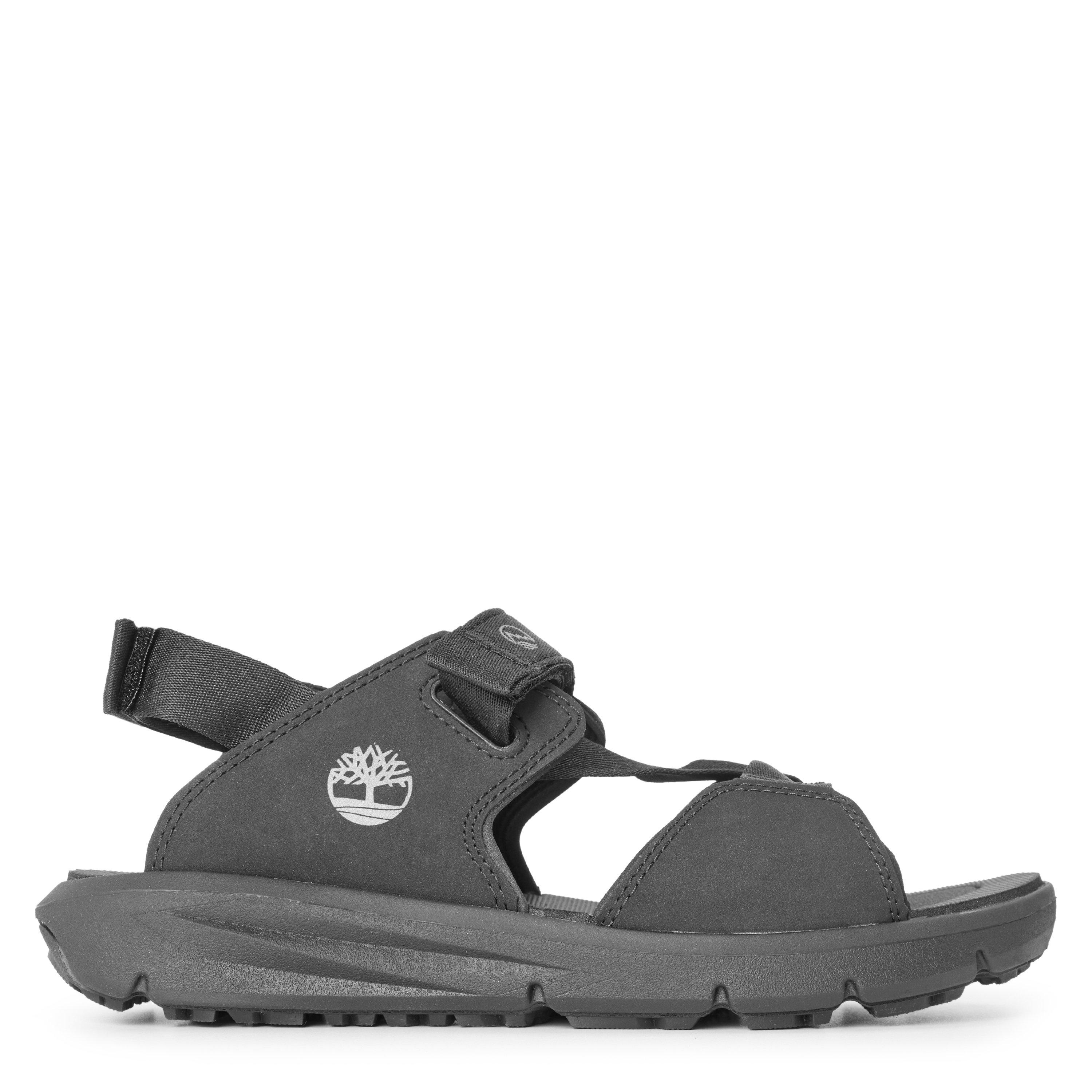 Timberland Men's Backstrap Flat Sandals - Blkout Webbing - 3.5 (36.5)