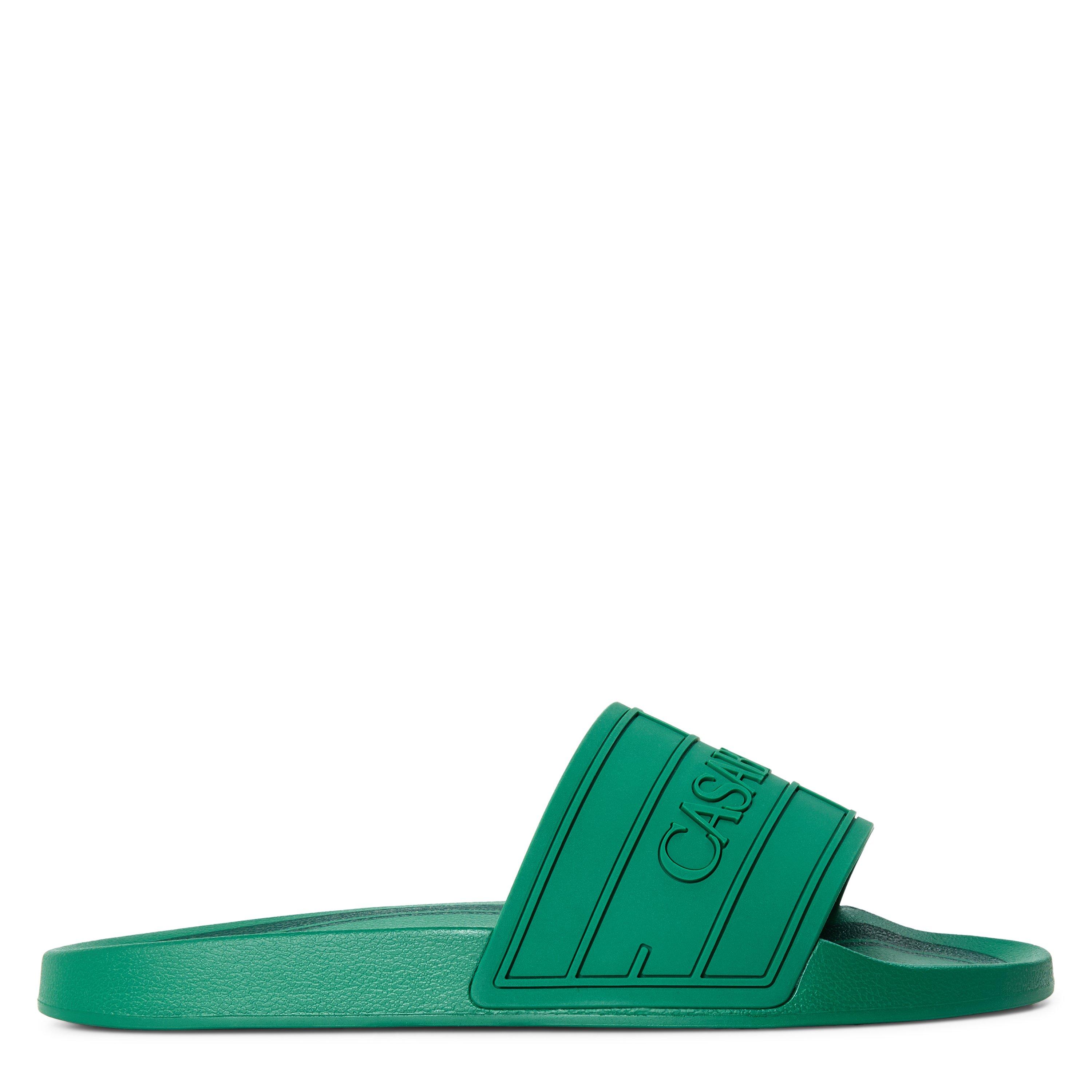 Casablanca Men's Casa Pool Sliders - Green - 8 (42)