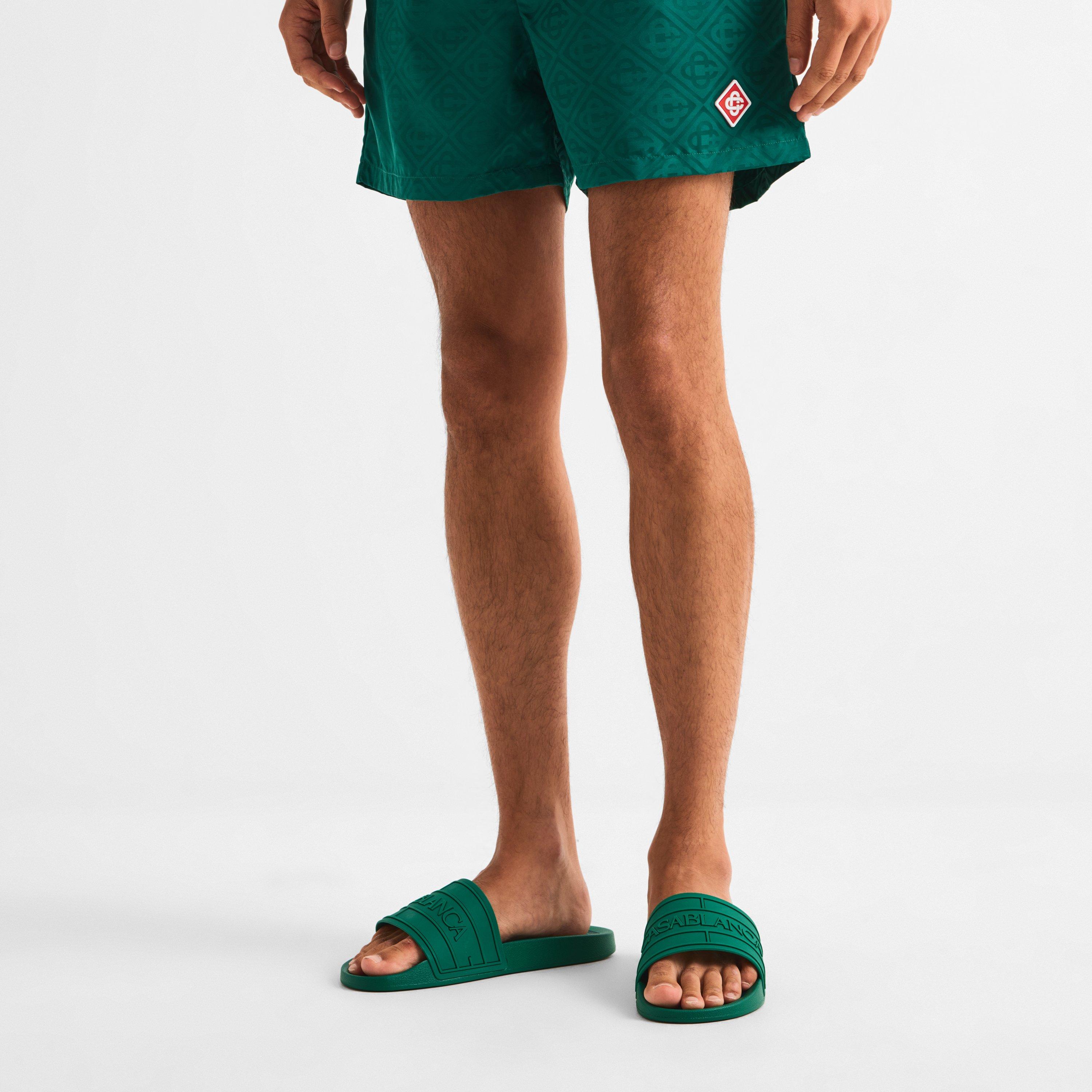 Green - Casablanca - Men's Casa Pool Sliders - 3