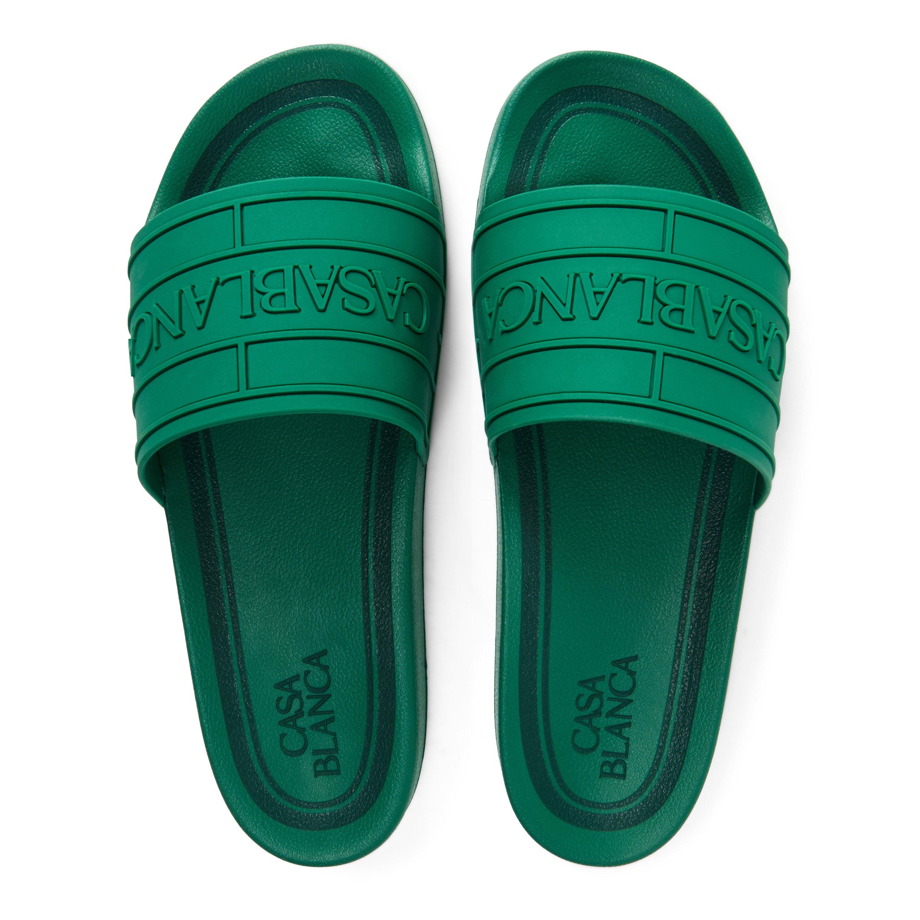 Green - Casablanca - Men's Casa Pool Sliders - 5