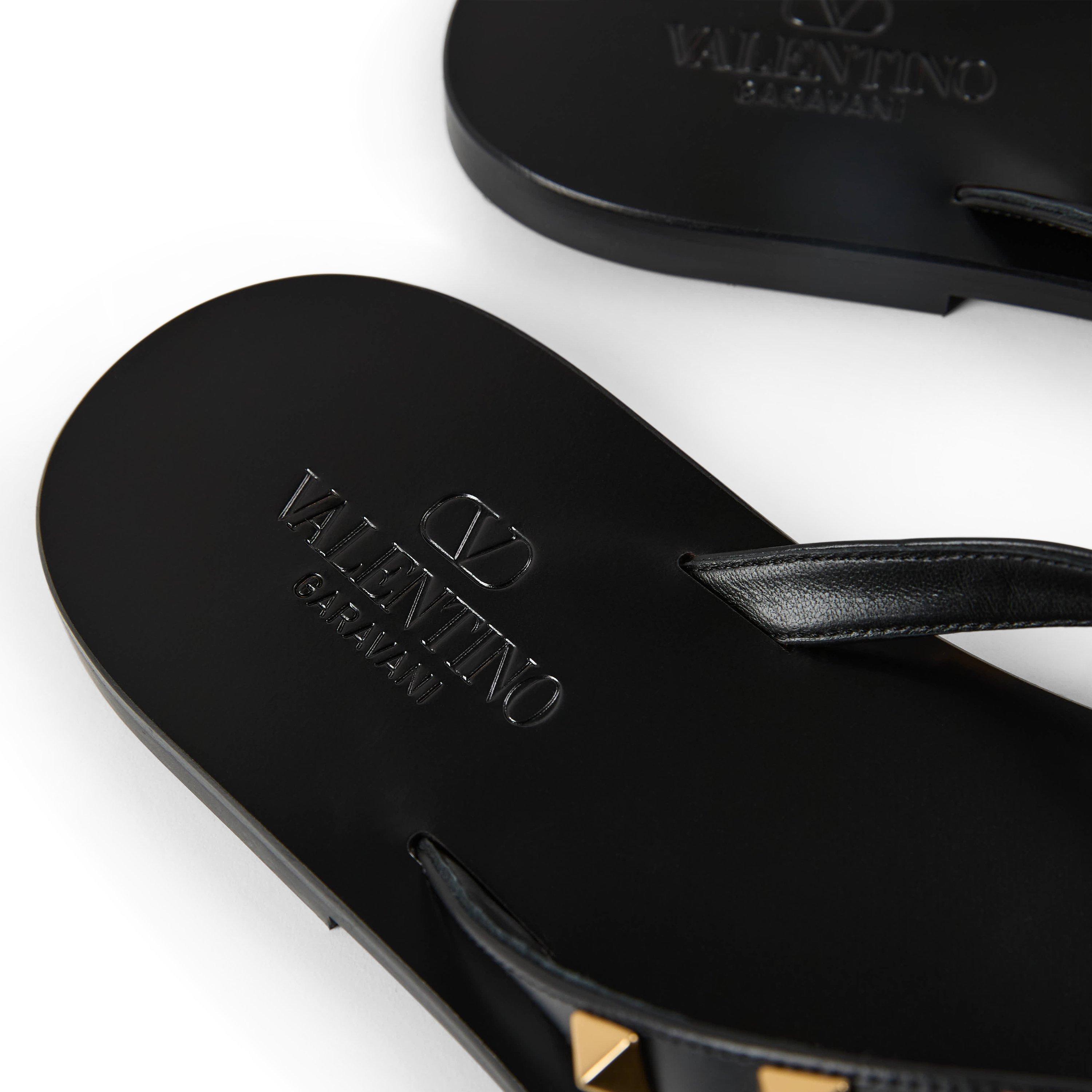 Nero - Valentino Garavani - VG Rkstd Thong Ld63 - 3