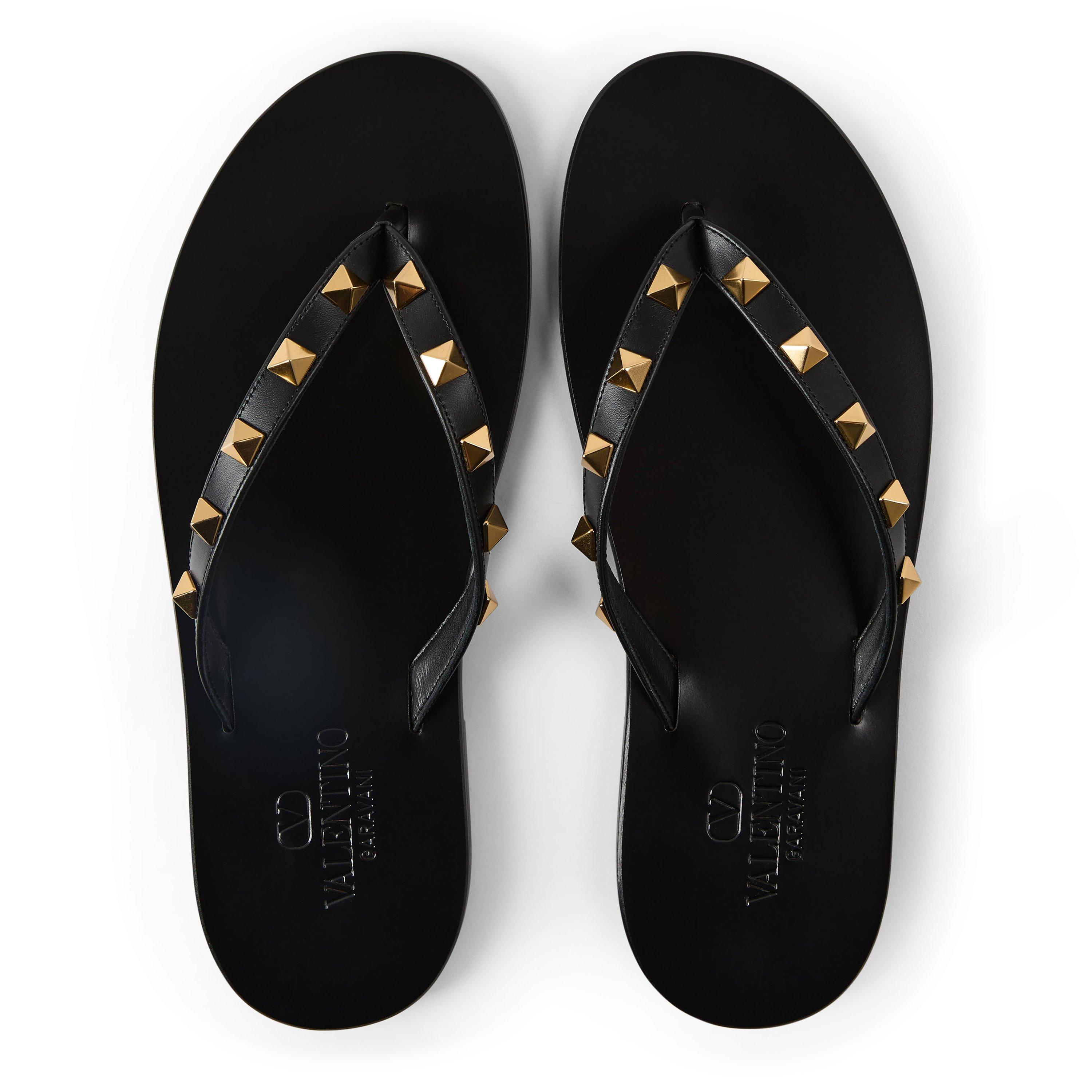Valentino Garavani | VG Rkstd Thong Ld63 | HARVEY NICHOLS