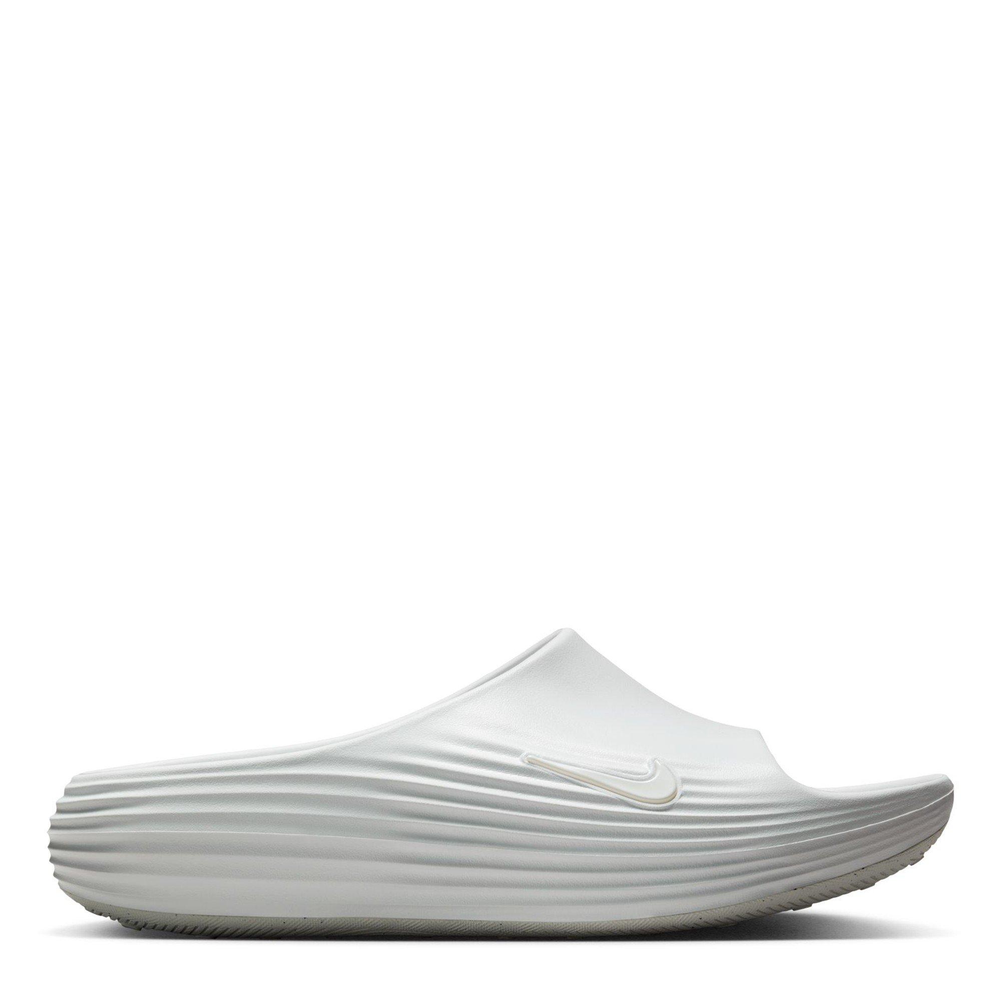 White - Nike - Men's Reactx Slide Pool Sliders - 1