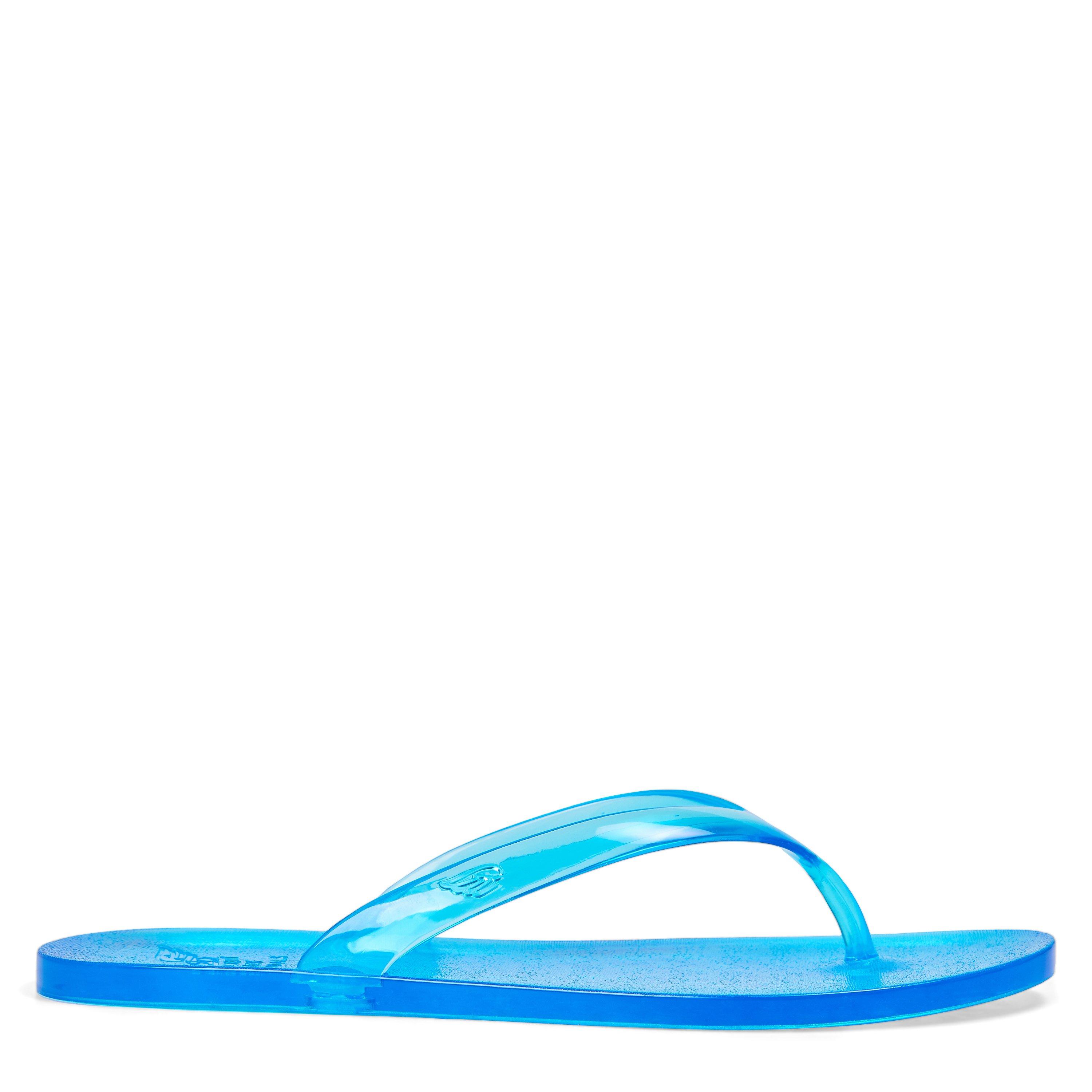 Blue - Ancient Greek Sandals - Women's Jelly Flip Flops - 1