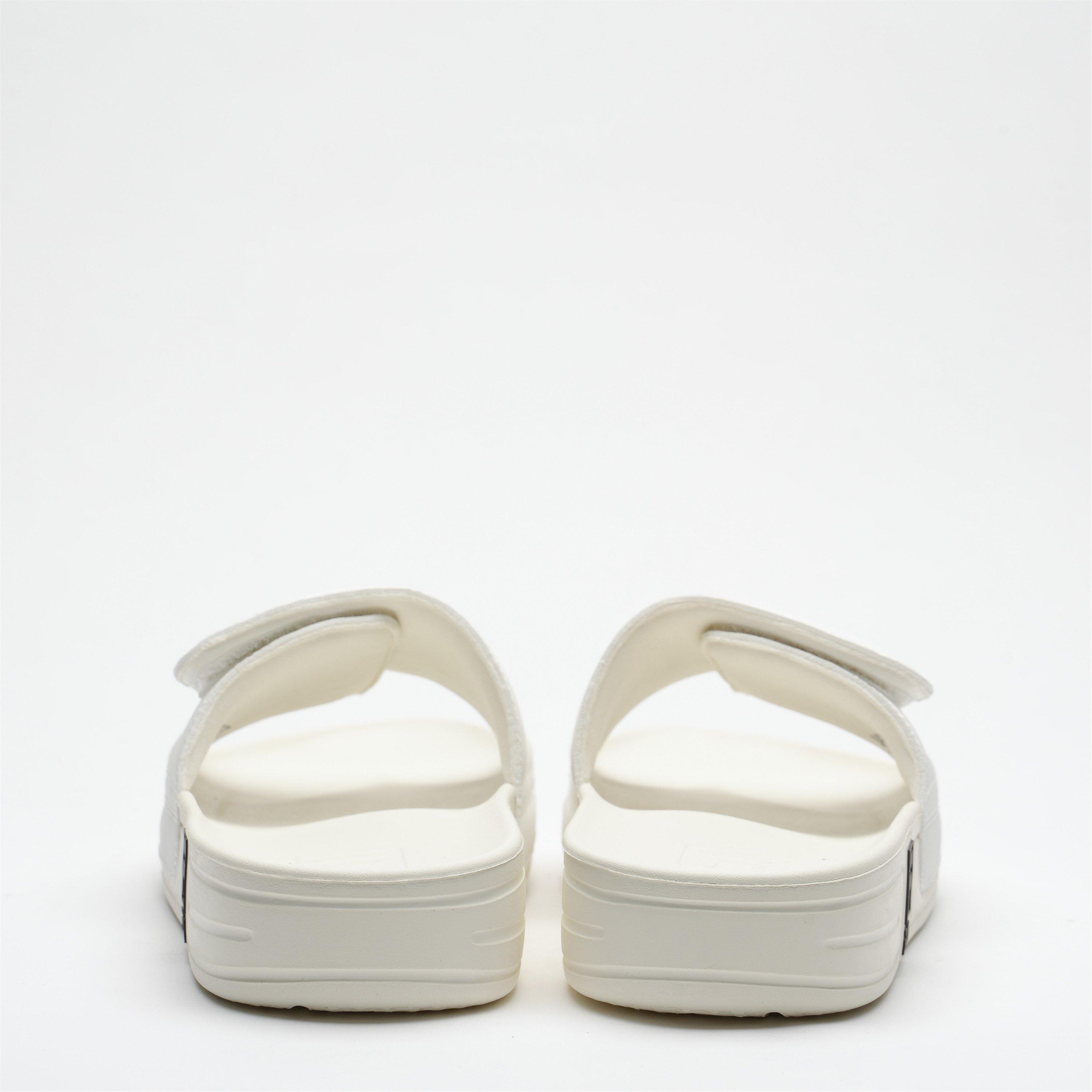 WHT/WHT/WHT - Fila - FT Velcro v2 Unisex Pool Sliders - 4