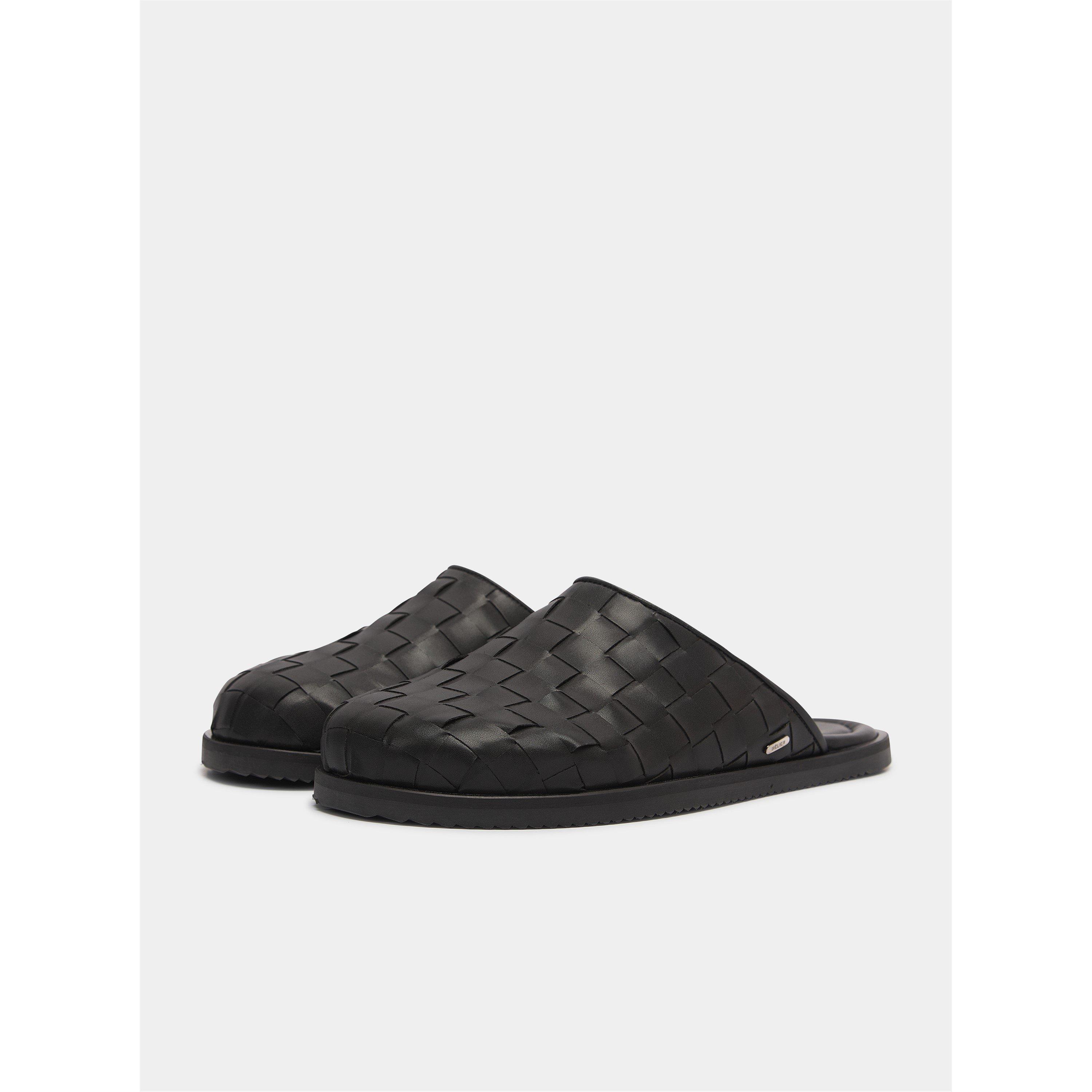 Black - BELIER - Men's Riviera Slider Sandals - 1