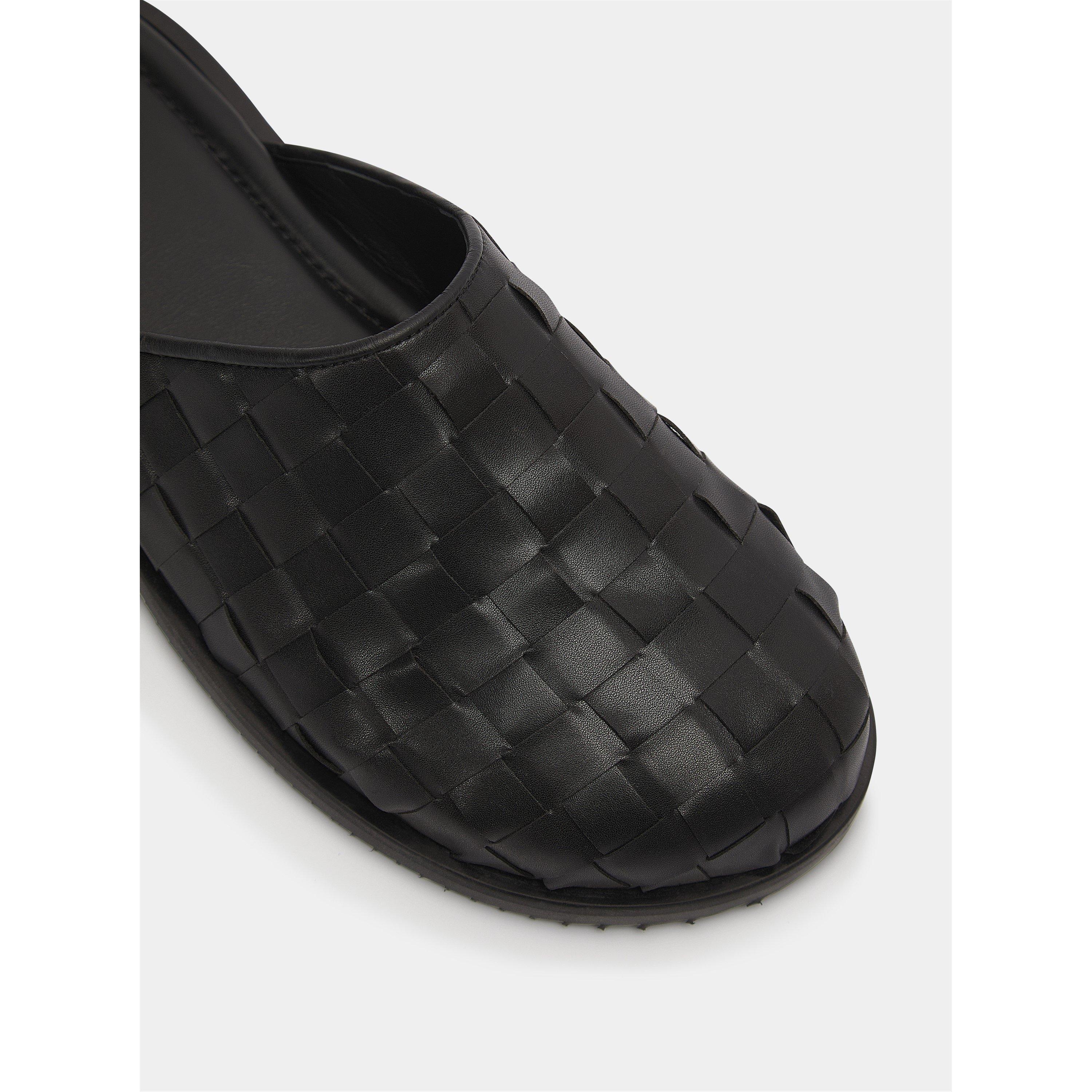 Black - BELIER - Men's Riviera Slider Sandals - 3