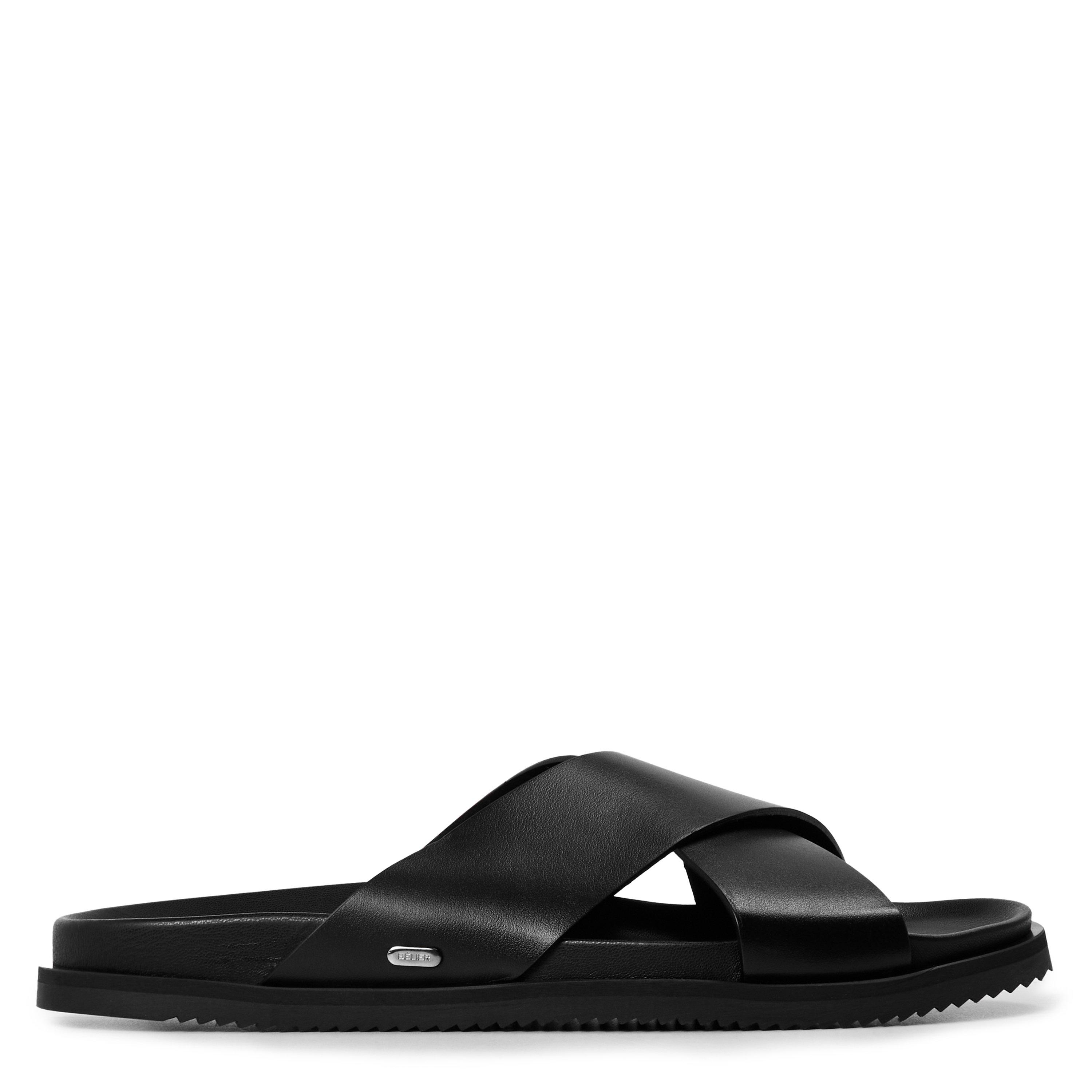 Black - BELIER - Men's Tropez Sandals - 1