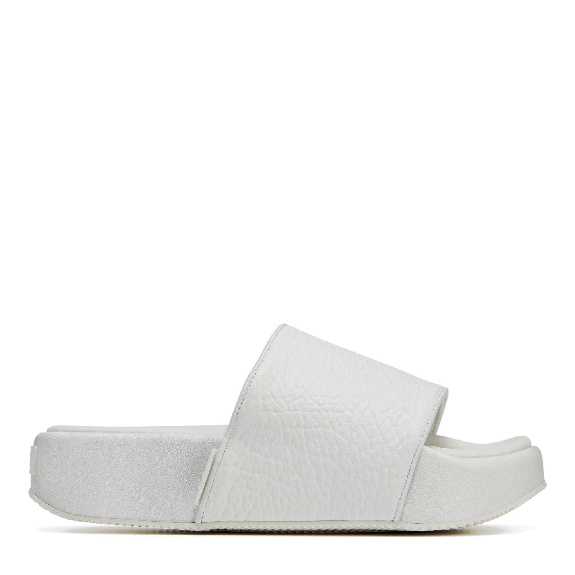 White - adidas Originals - Men's Pool Slider - 1