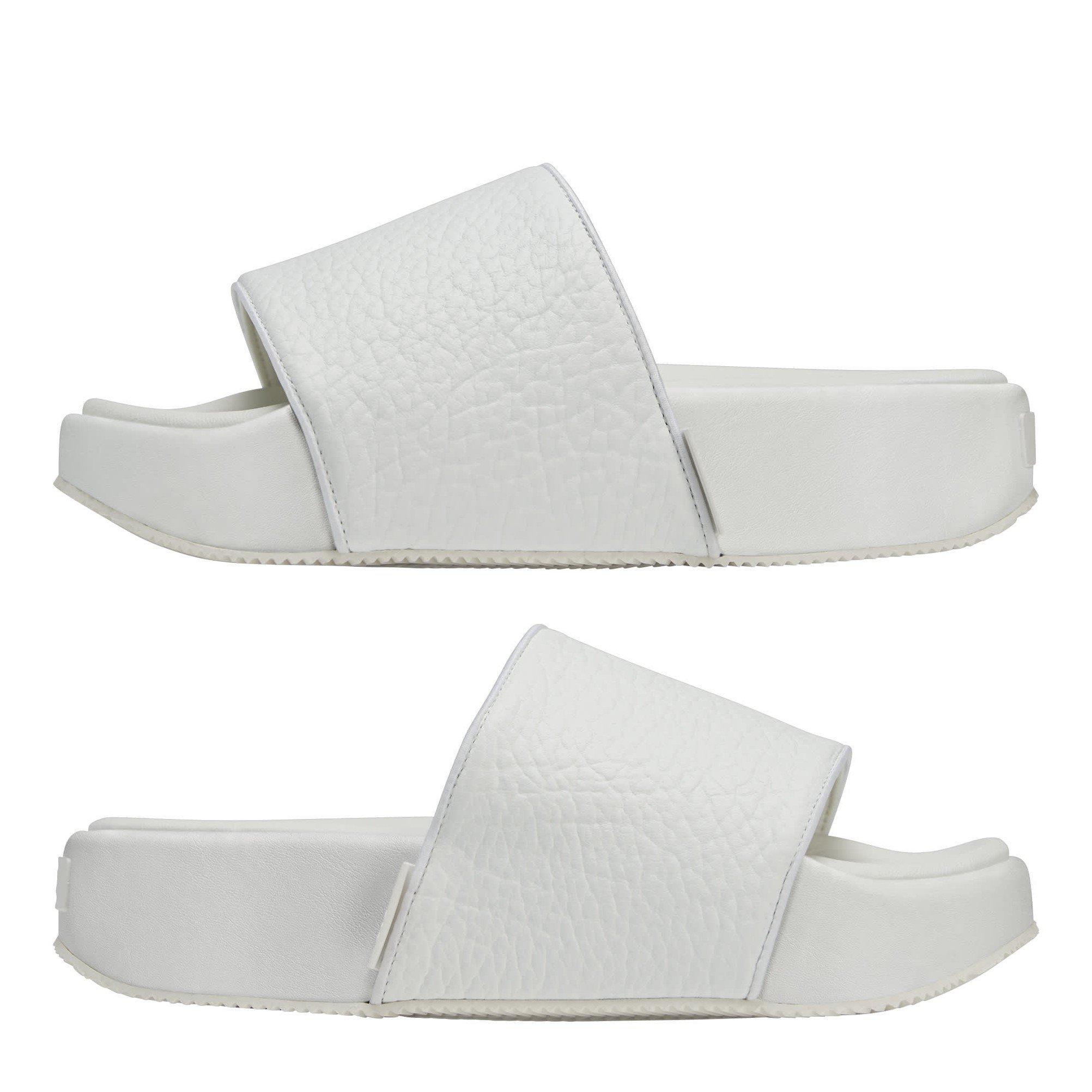 White - adidas Originals - Men's Pool Slider - 10