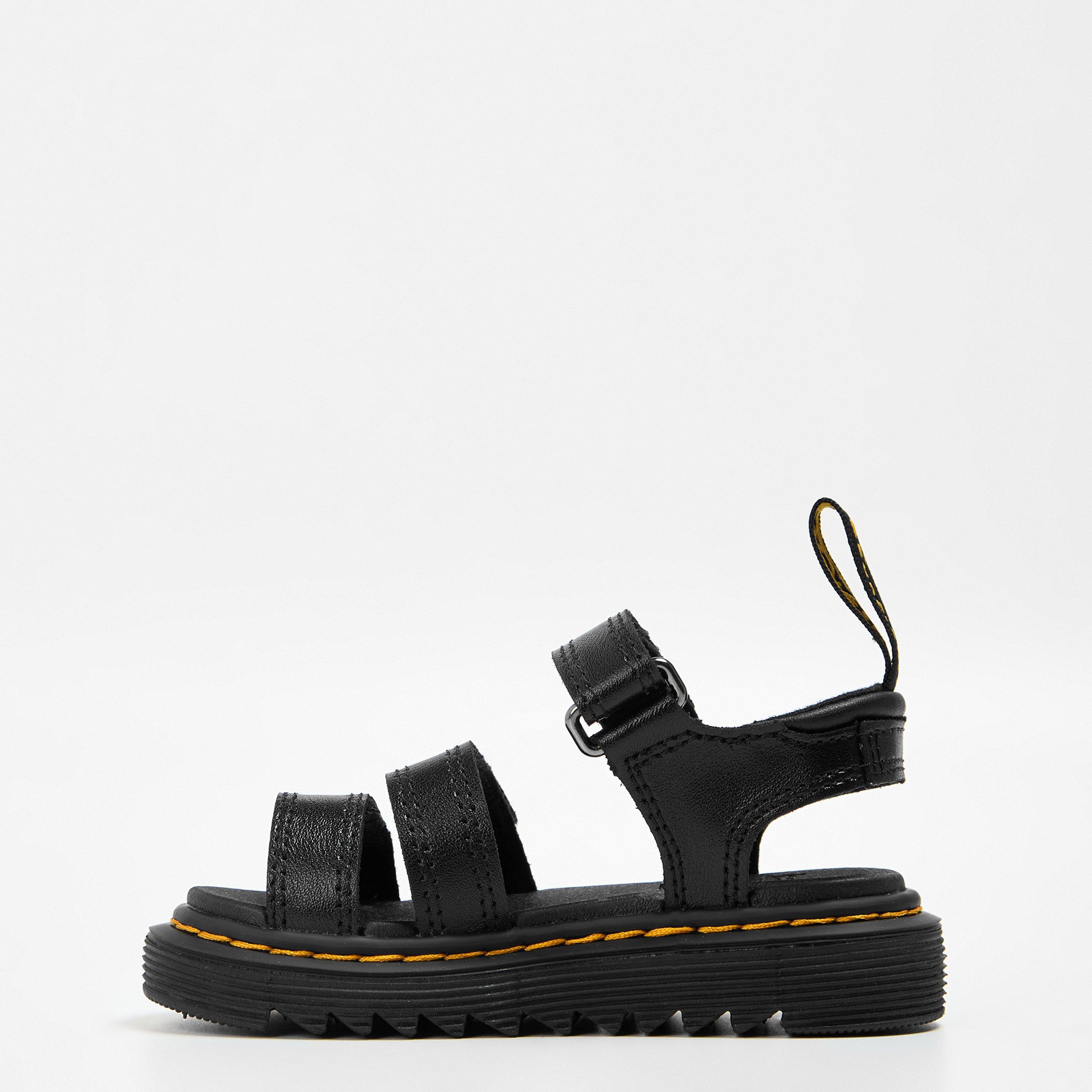 Black - Dr Martens - Unisex Kids' Klaire Infant Flat Sandals - 2