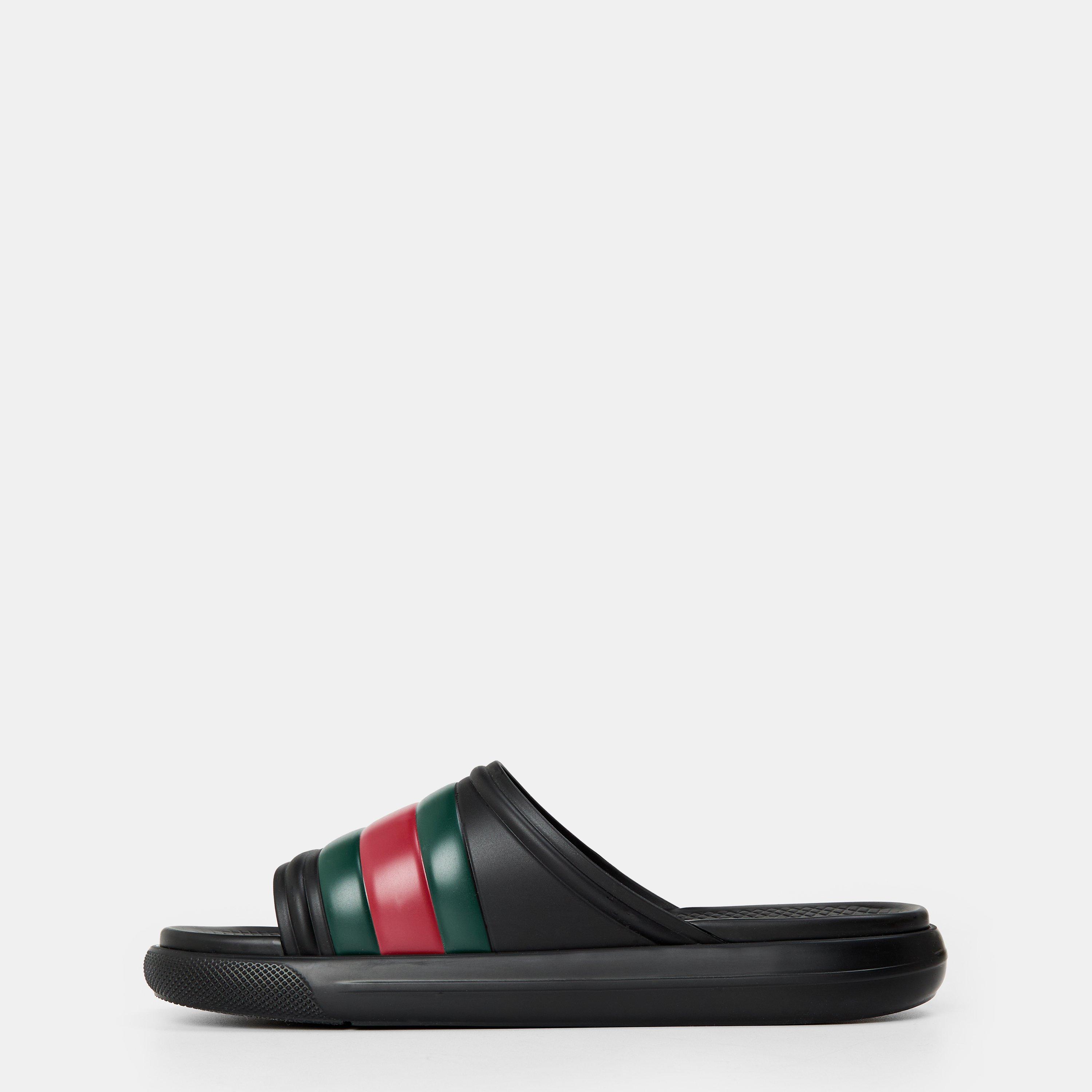 Black/GRG - Gucci - Ace Sliders - 2