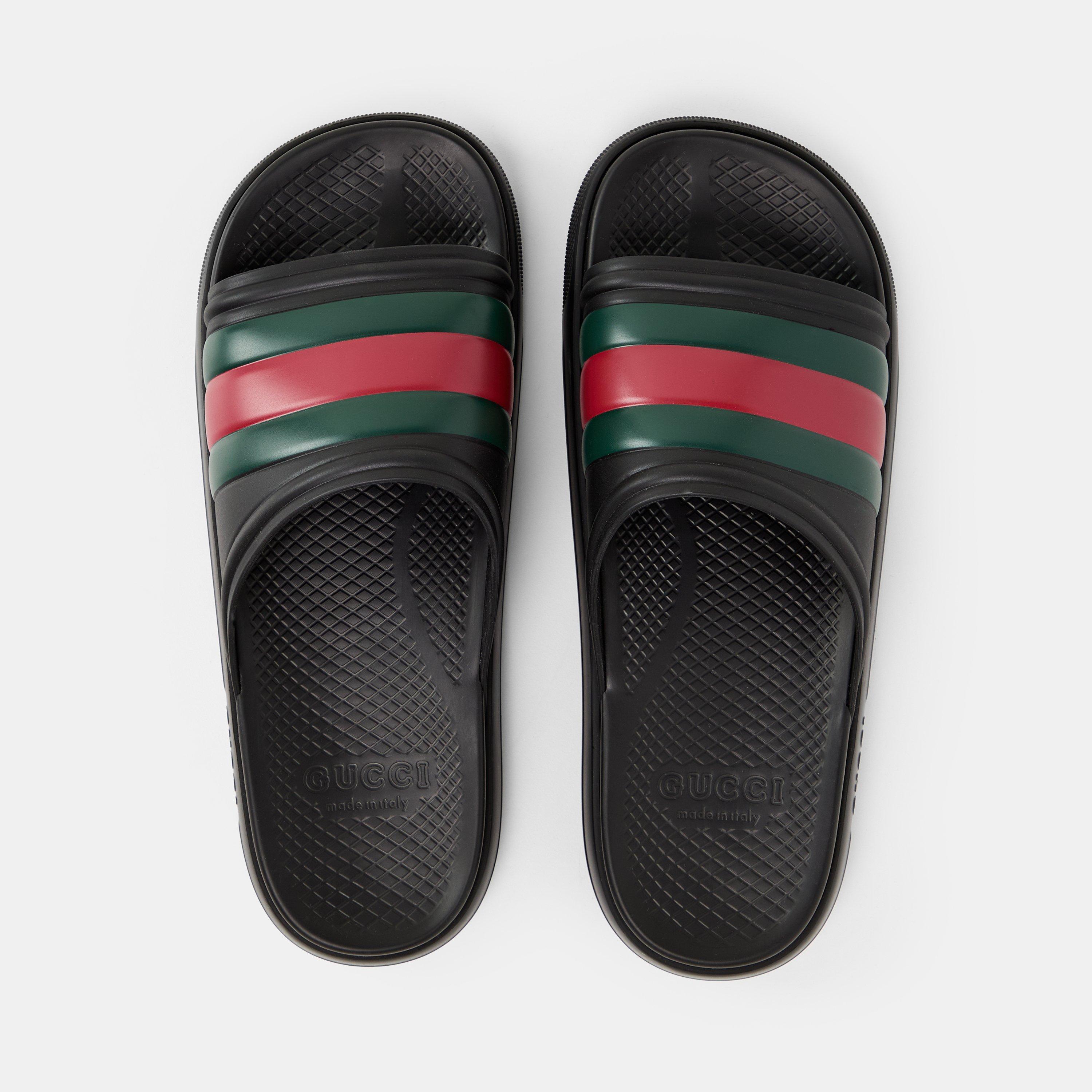 Black/GRG - Gucci - Ace Sliders - 5