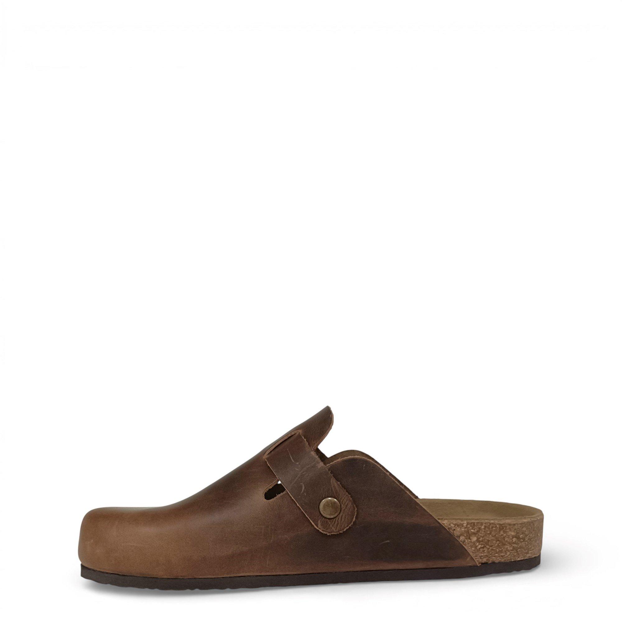 Brown Leather - Jack Wills - Mule Sandals Mens - 2