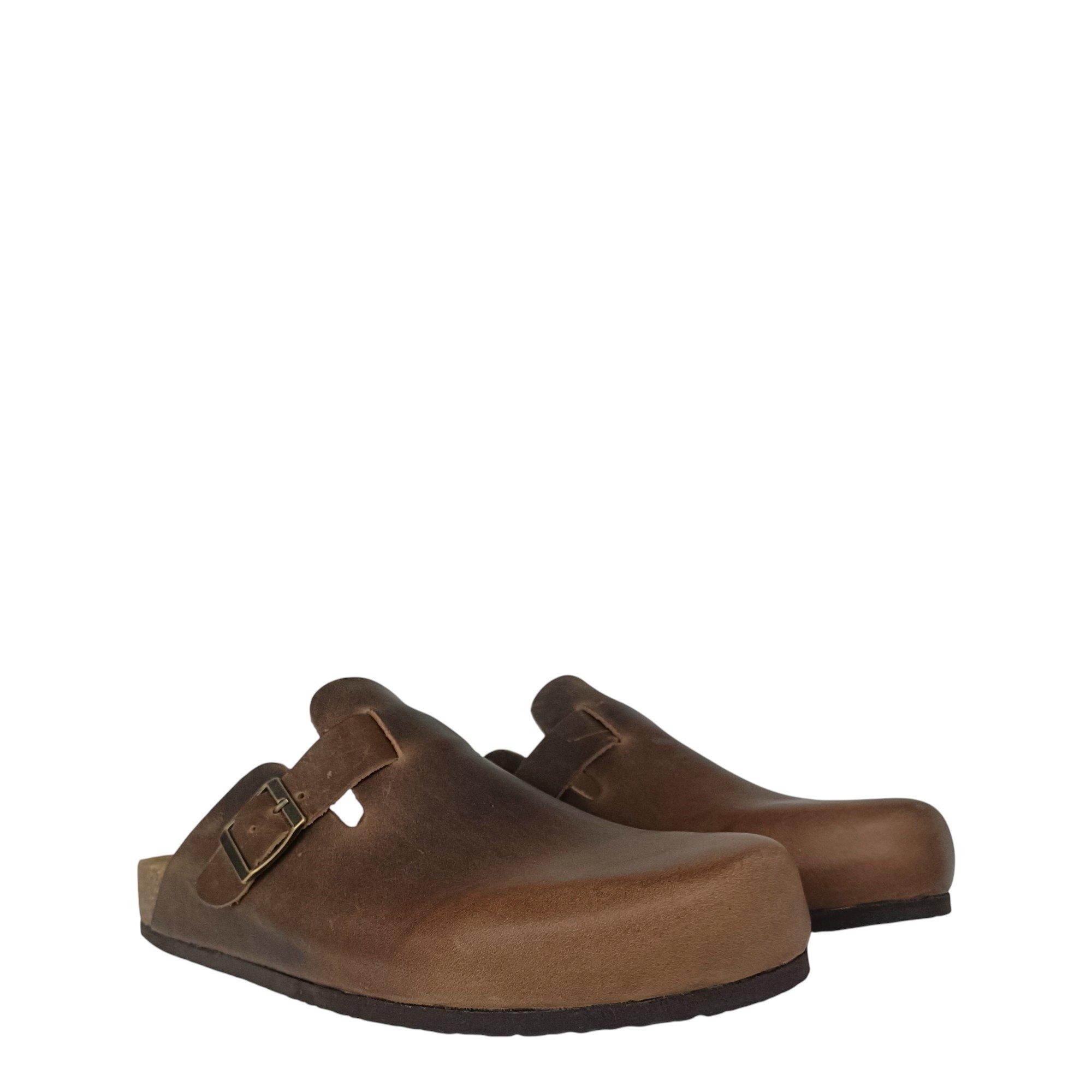 Brown Leather - Jack Wills - Mule Sandals Mens - 3